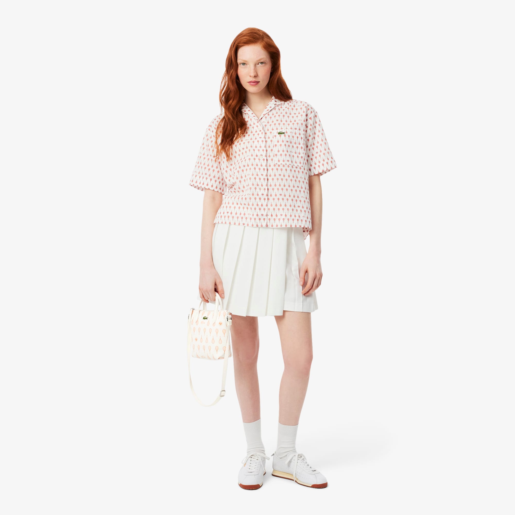 Mini Roland-Garros Edition Tote - FARINE BLOSSOM