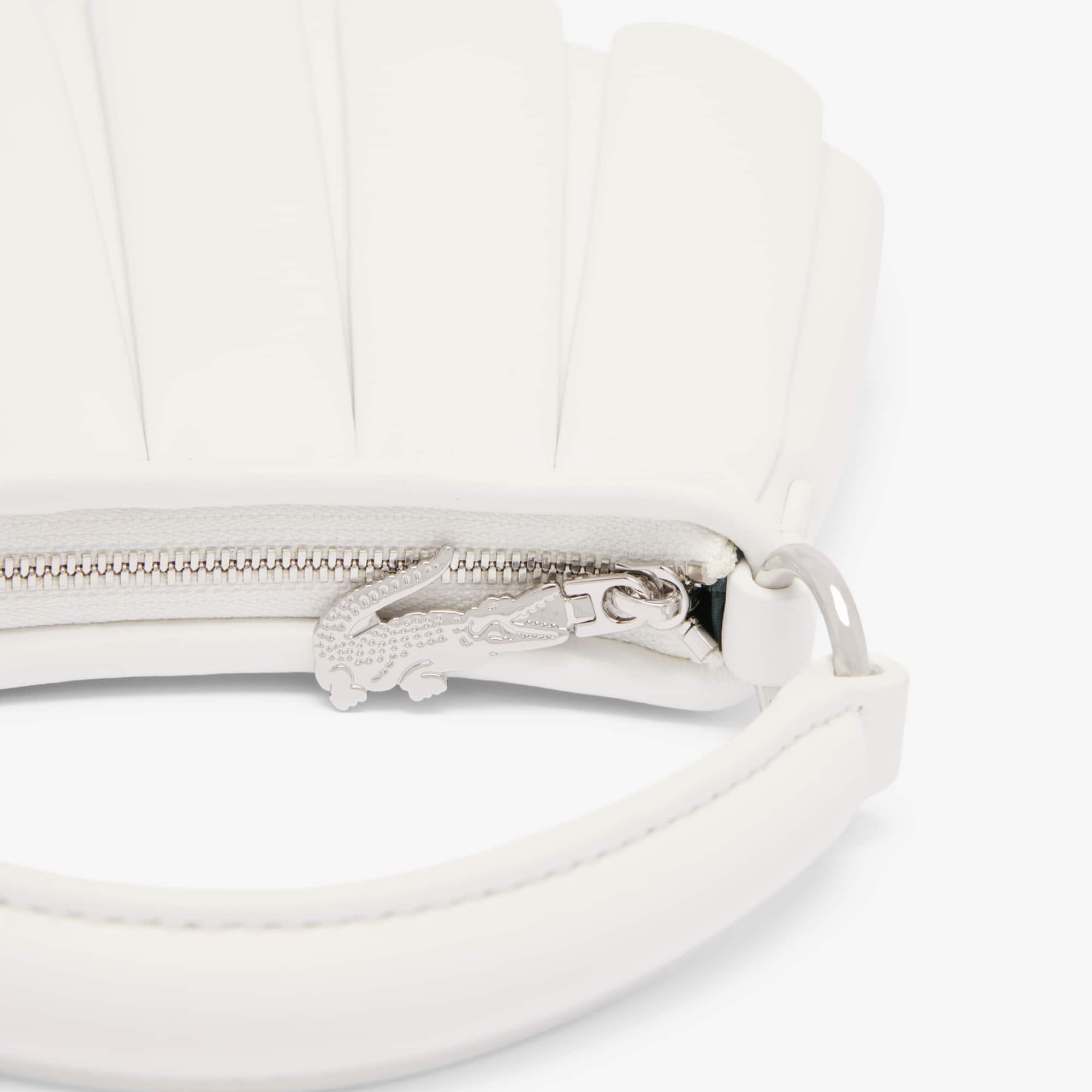 Mini Lenglen Leather Bag - Bright white