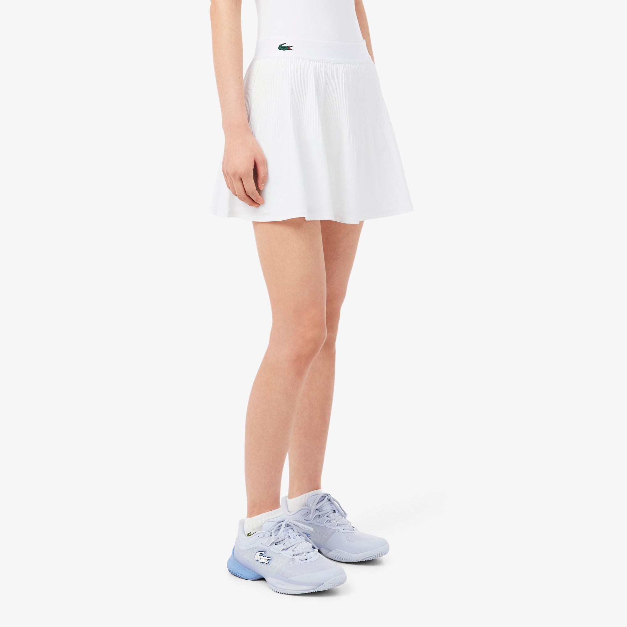 Ultra Dry Tennis Skirt with Liner - White