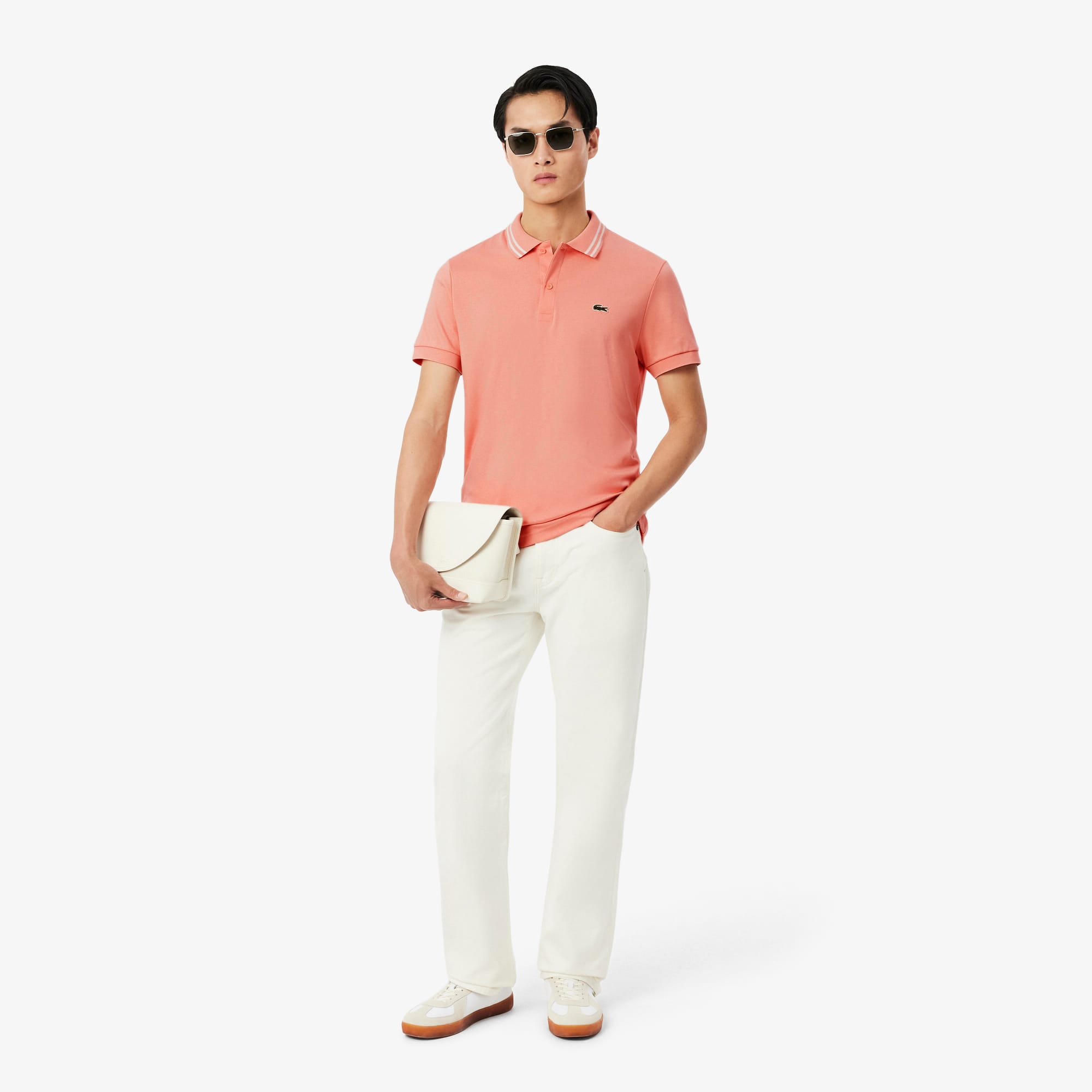 Men's Regular Fit Pima Cotton Polo - Rose