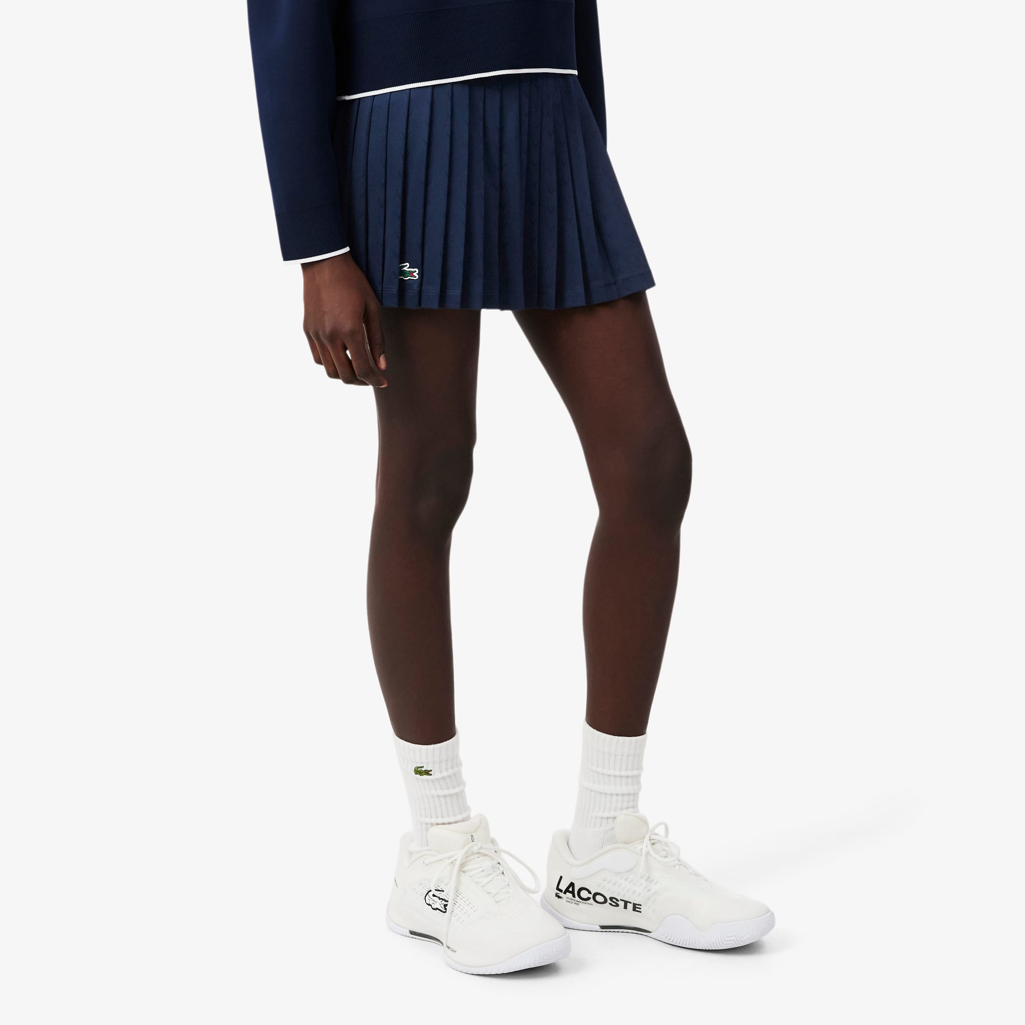 Ultra Dry Tennis Heritage Lined Skirt - Navy Blue