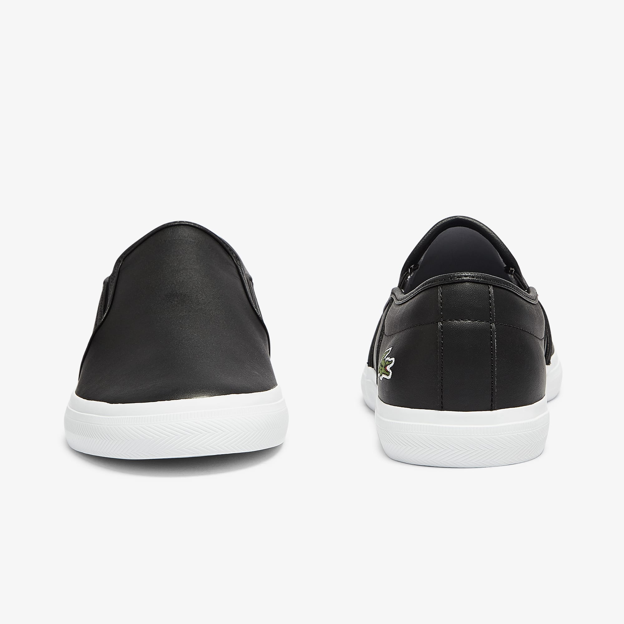 Men's Tatalya Leather Slip-On - Black & White