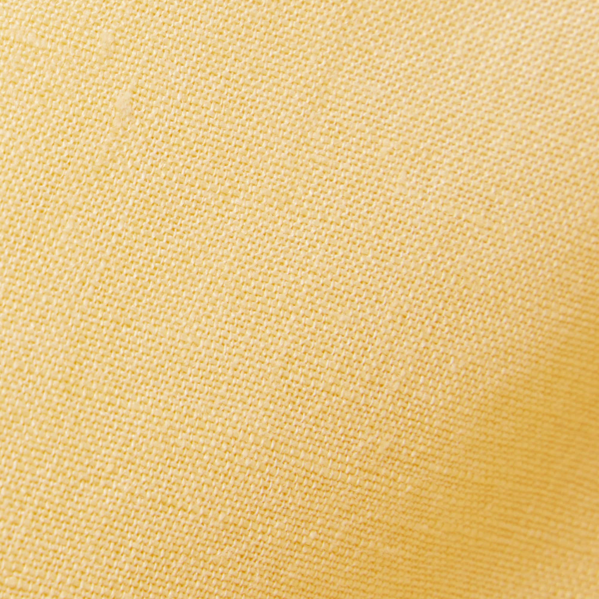 Men's Regular Fit Linen Shirt - Jaune