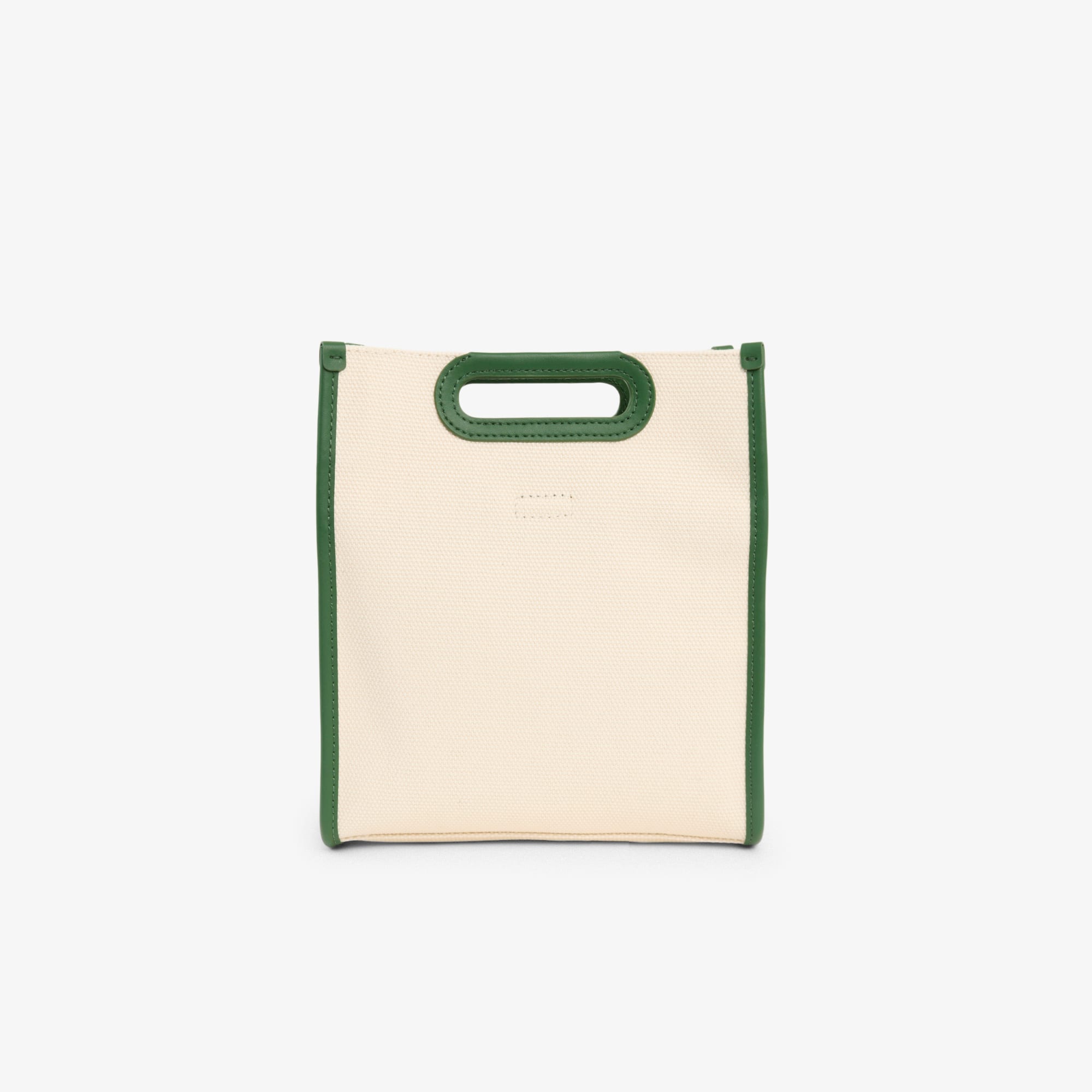 Small Heritage Canvas Tote - NATUREL VERT 132