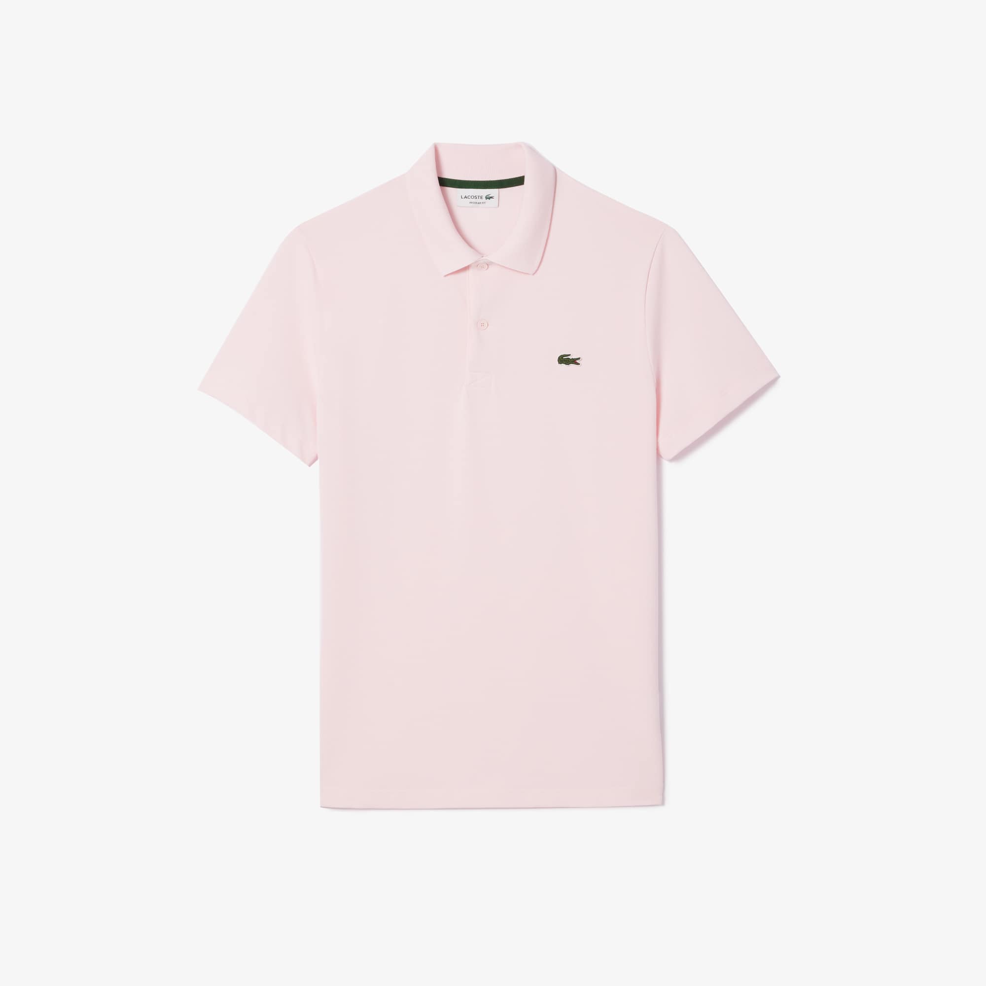 Men's Regular Fit Cotton Polyester Polo - Light Pink