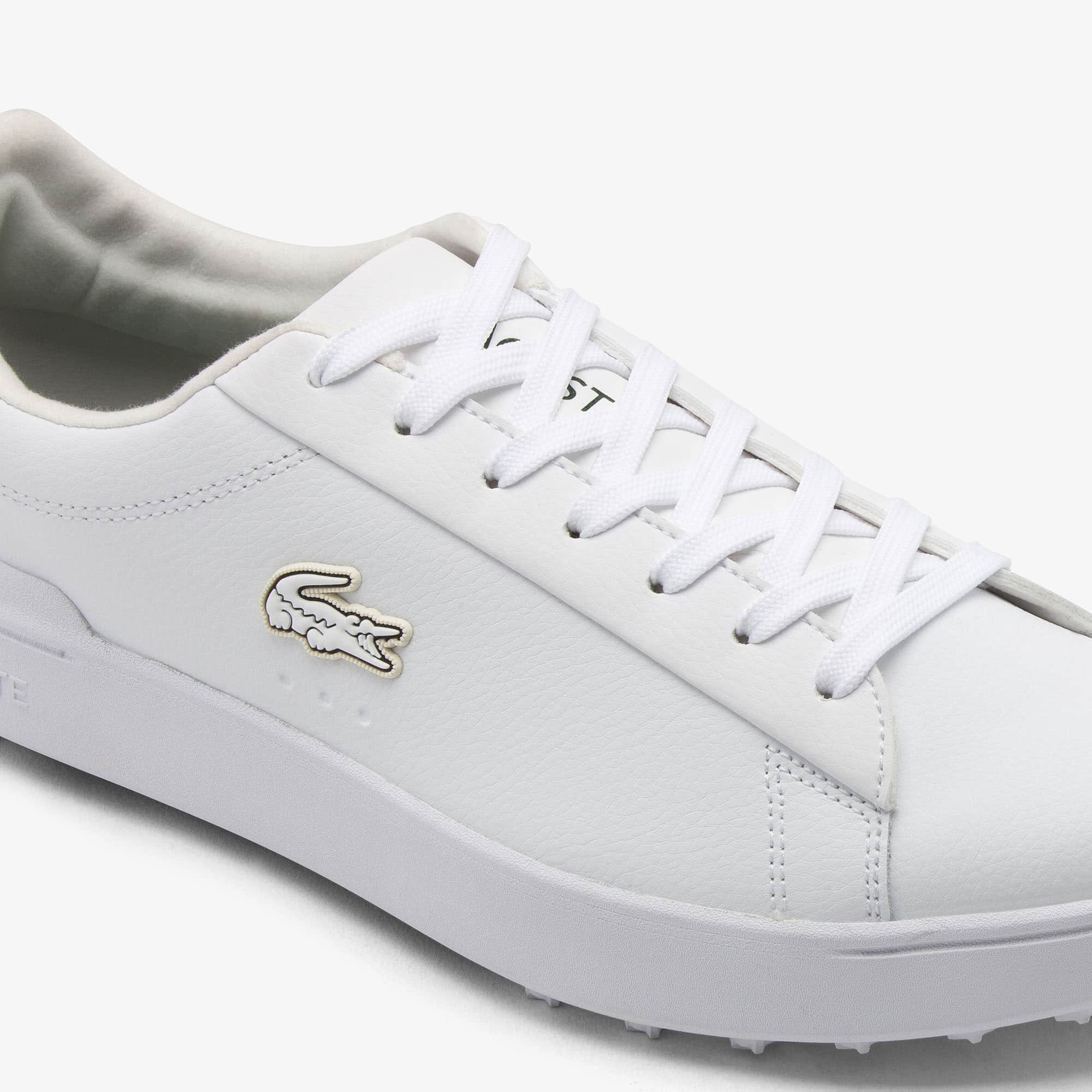 Men's Carnaby Golf Leather Golf Shoes - WHITE/WHITE
