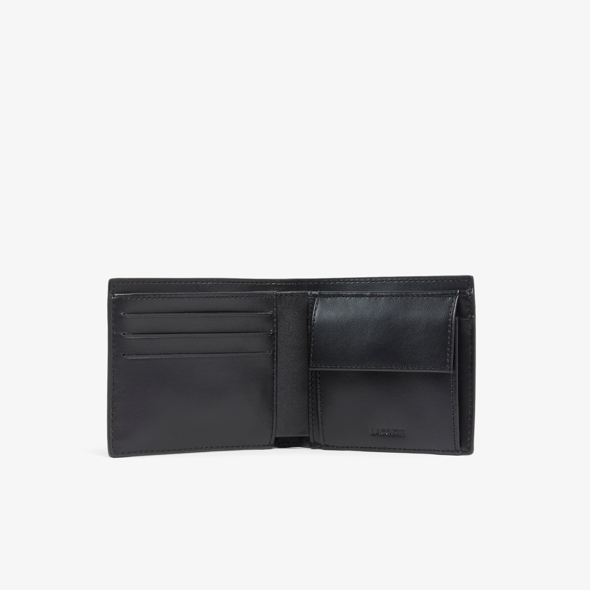 Medium FG Leather Billfold - Black