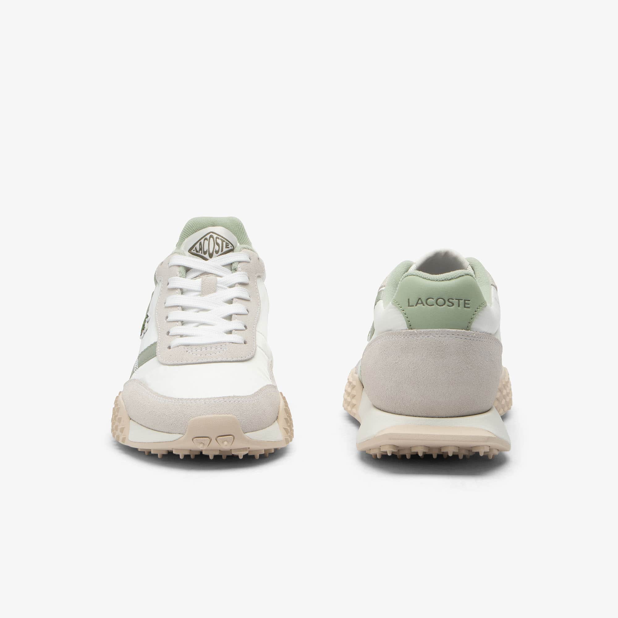 Women's L-Spin Evo Sneakers - WHT/LT KHK