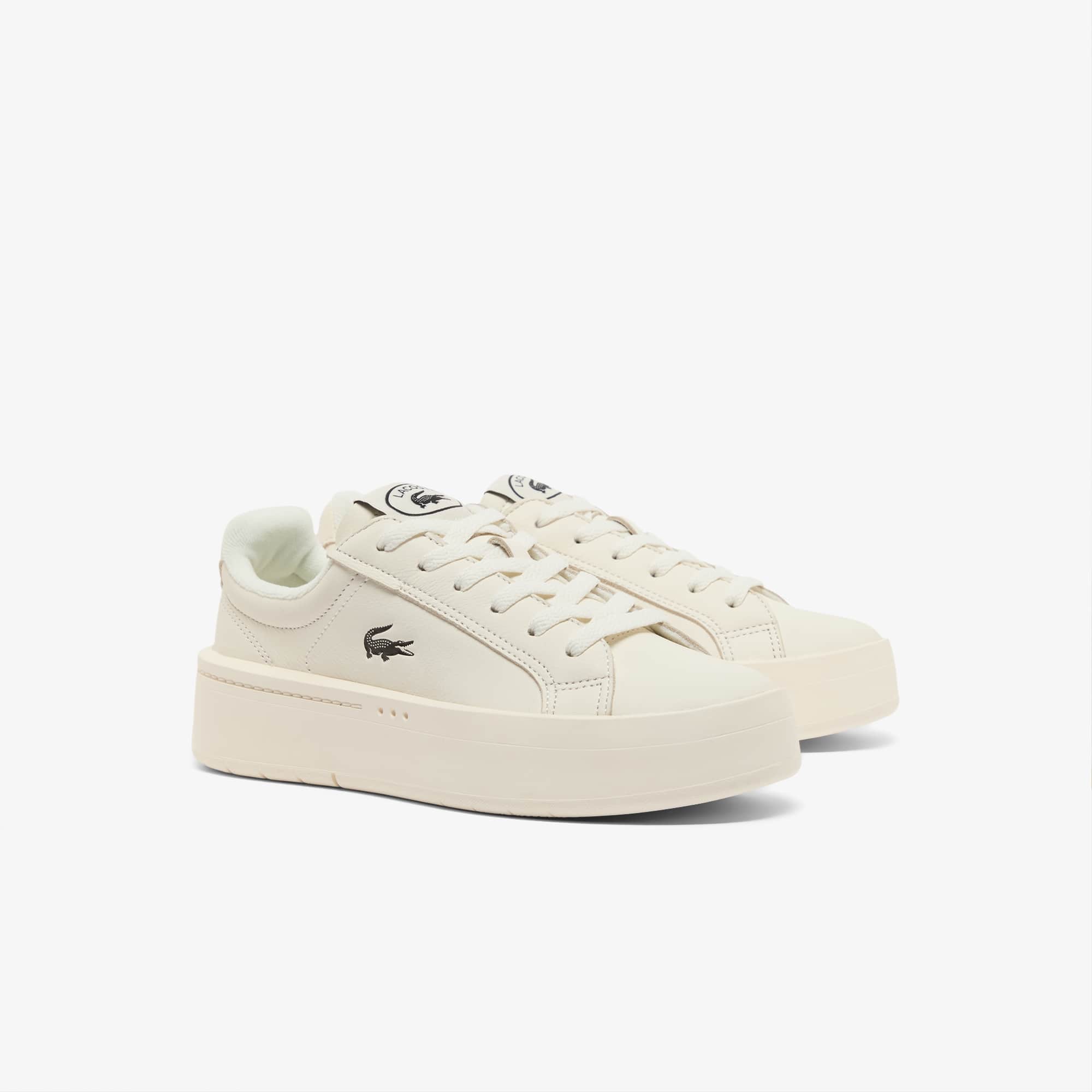 Women's Carnaby Platform Leather Sneakers - OFF WHT/OFF WHT