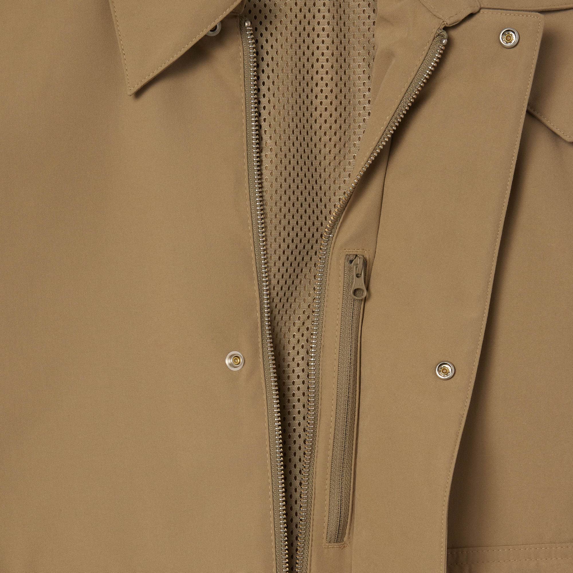 Men's Lightweight Water-Repellent Jacket - Beige