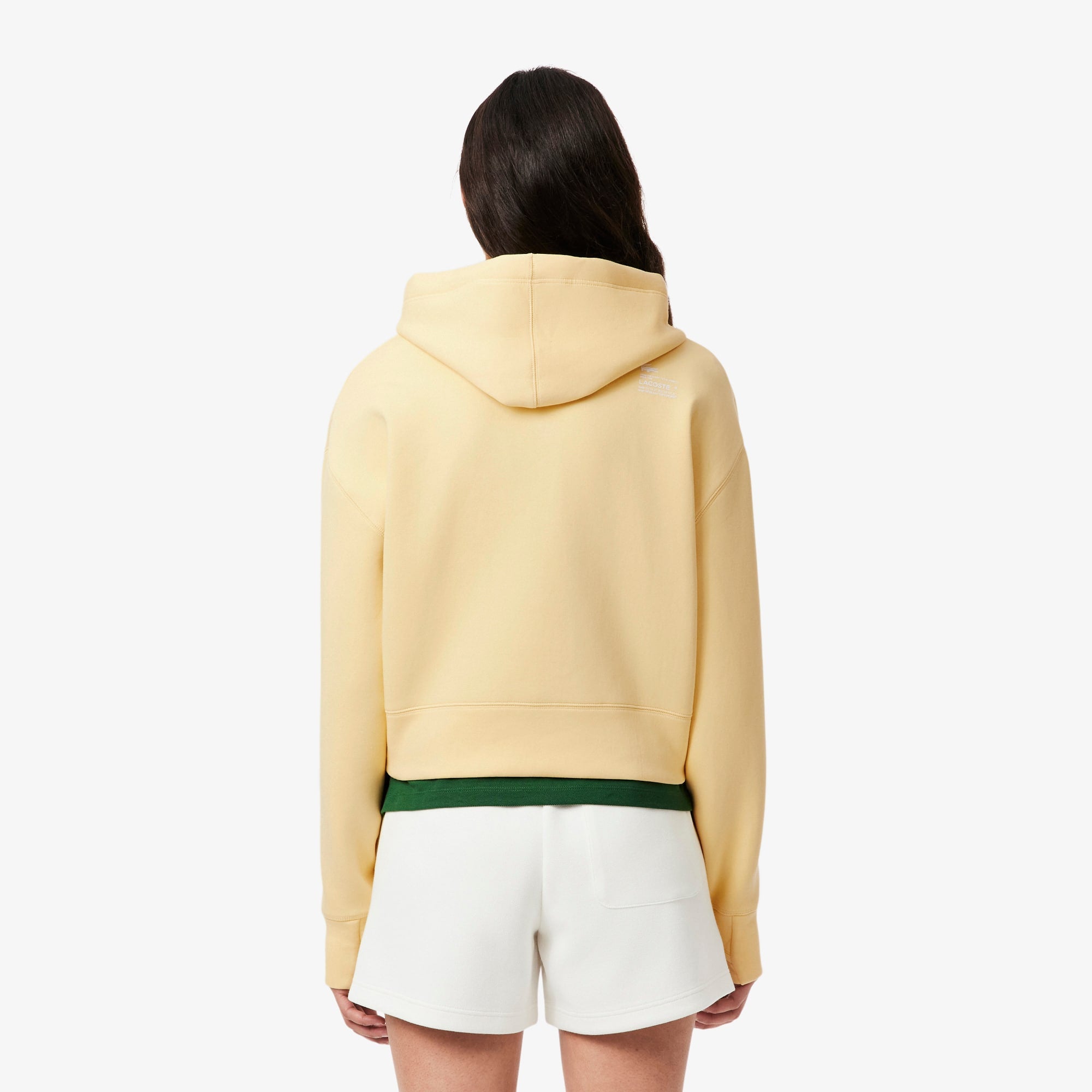 Women's Cotton Hoodie - Yellow