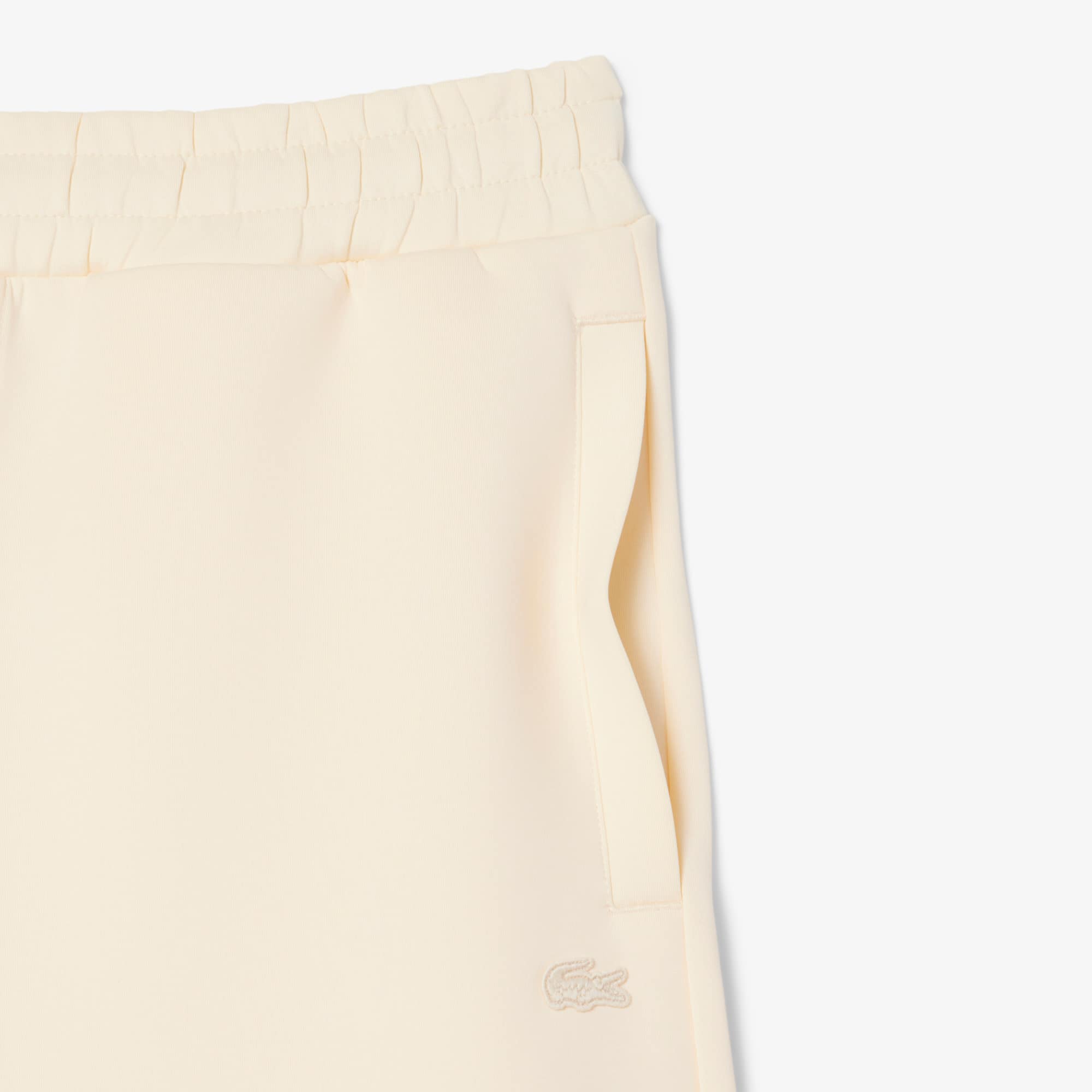 Relaxed Fit Interlock Shorts - Beige