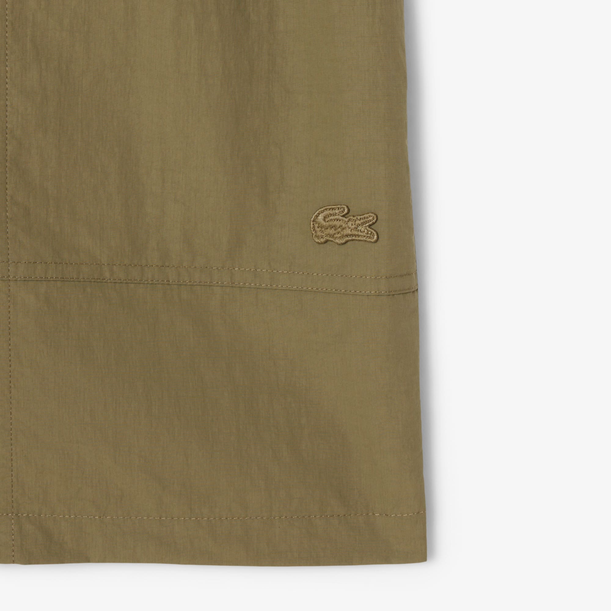 Men's Water-Repellent Wind Resistant Nylon Shorts - Khaki Green