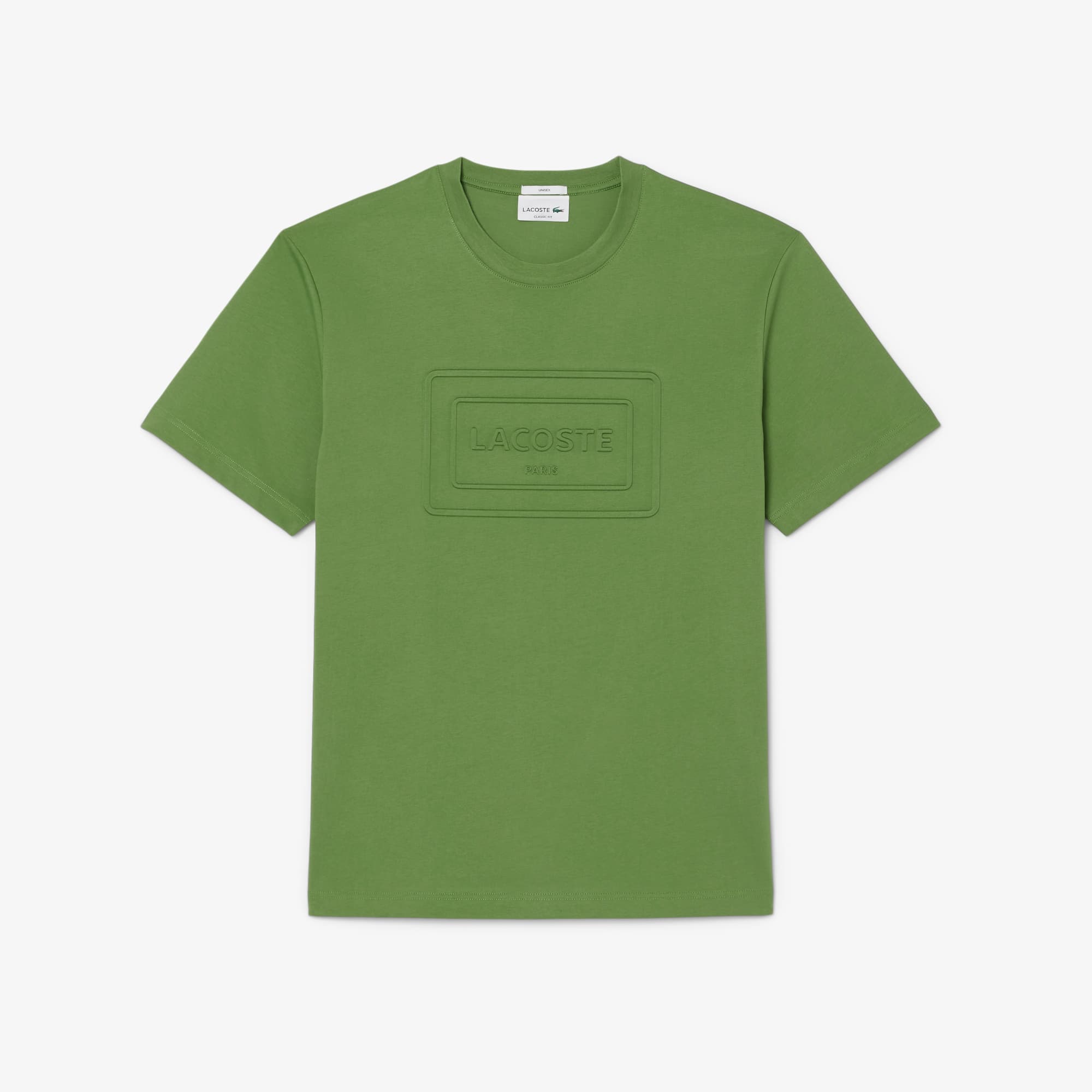 Embroidered Cotton T-Shirt - Green