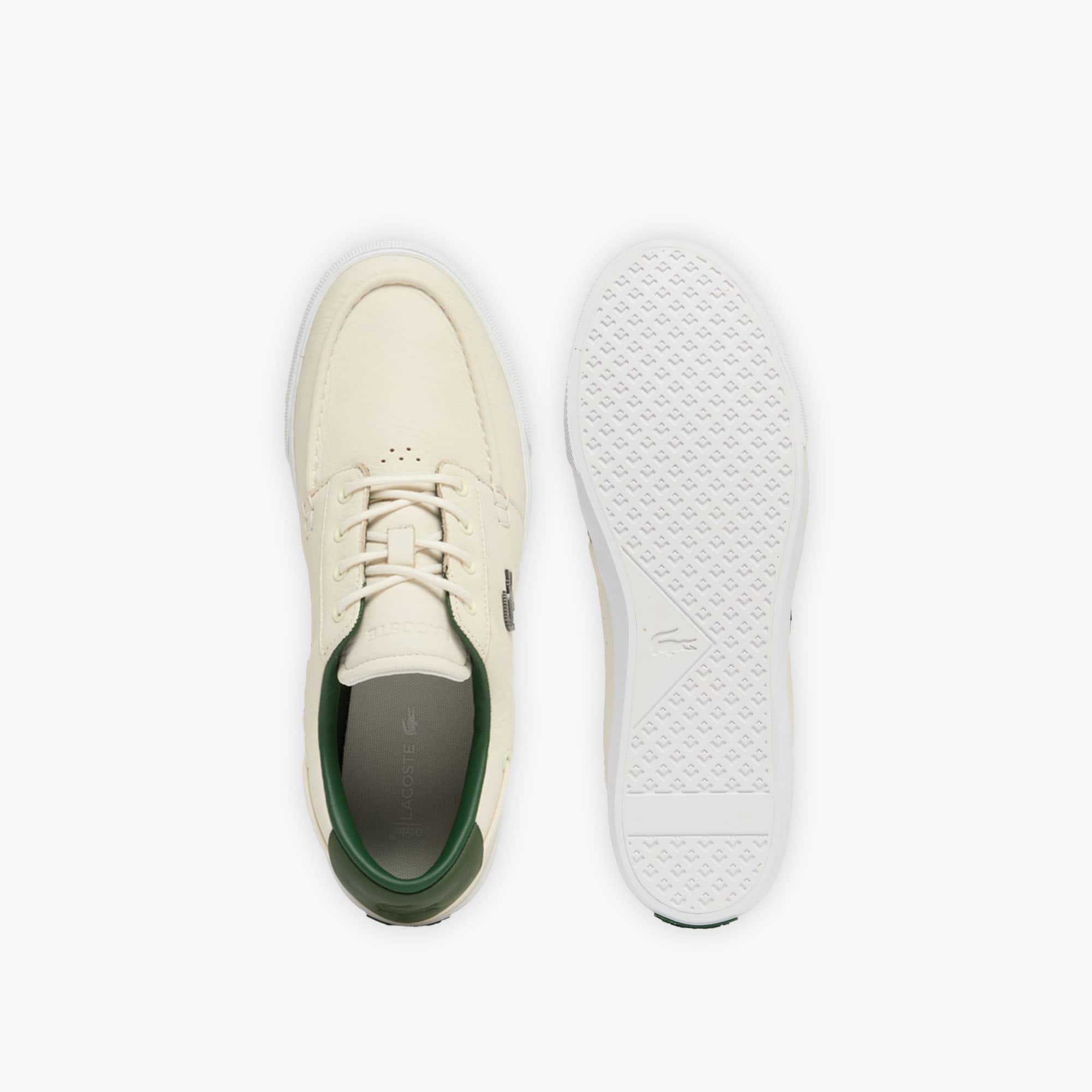 Men's Bayliss 2.0 Leather Sneakers - OFF WHT/DK GRN