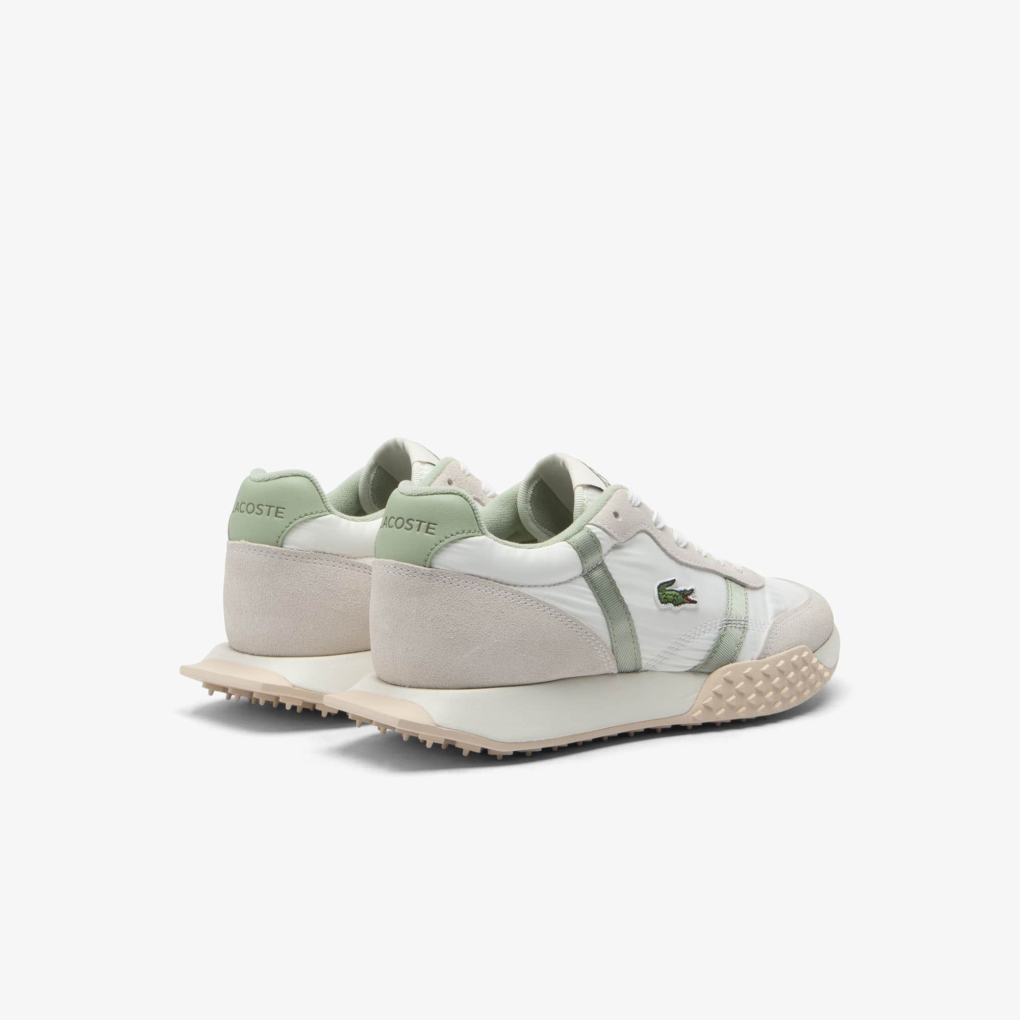 Women's L-Spin Evo Sneakers - WHT/LT KHK