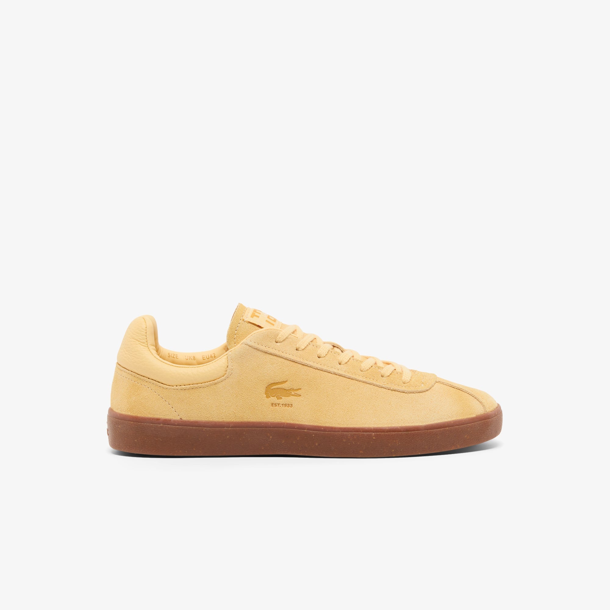 Men's Baseshot Suede Sneakers - LT YLW/GUM