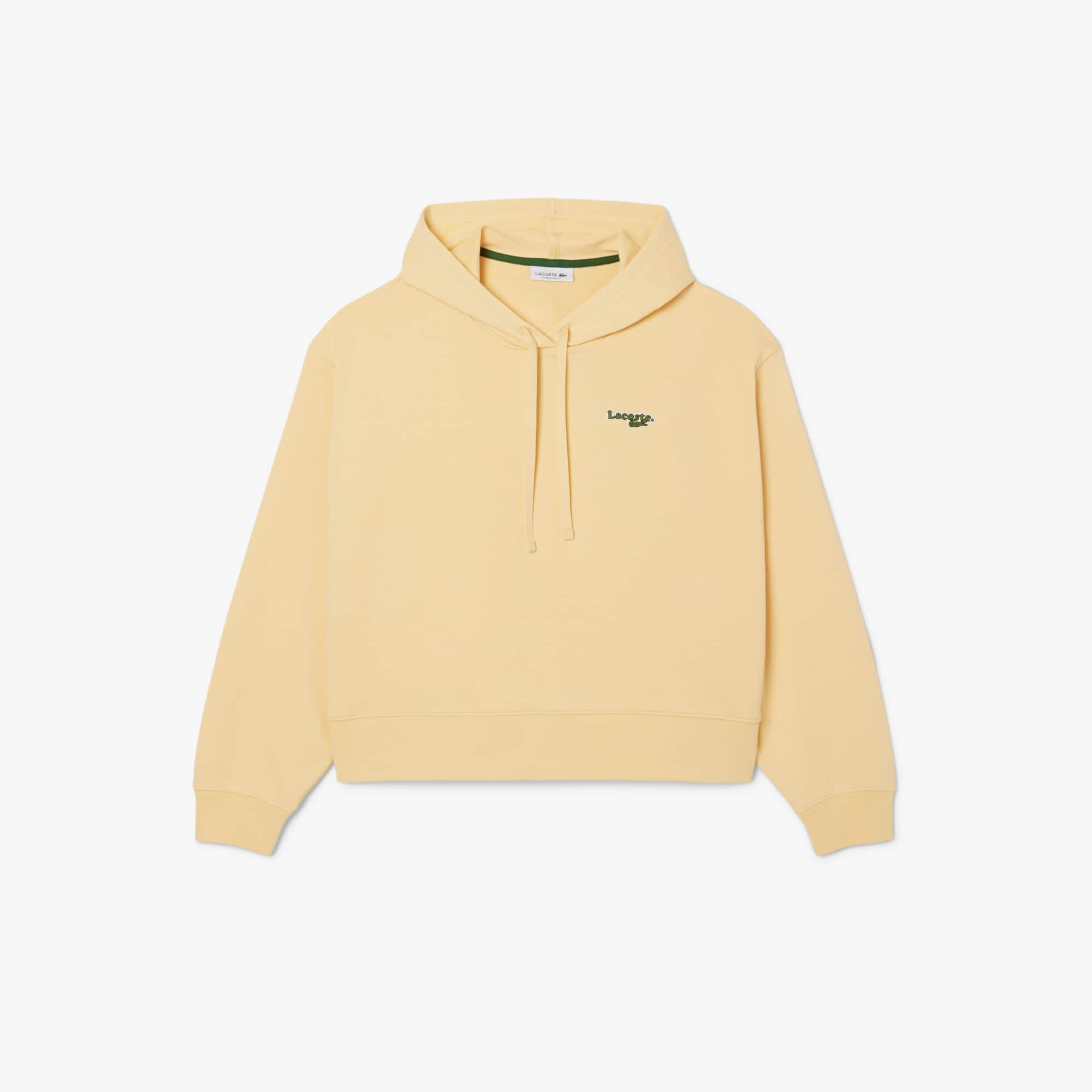 Women's Oversized Logo Hoodie - Yellow