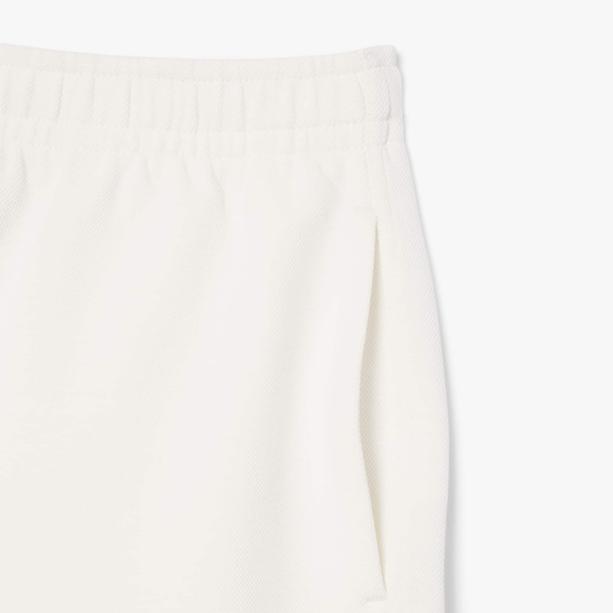 Women's Double Faced Piqué Shorts - White