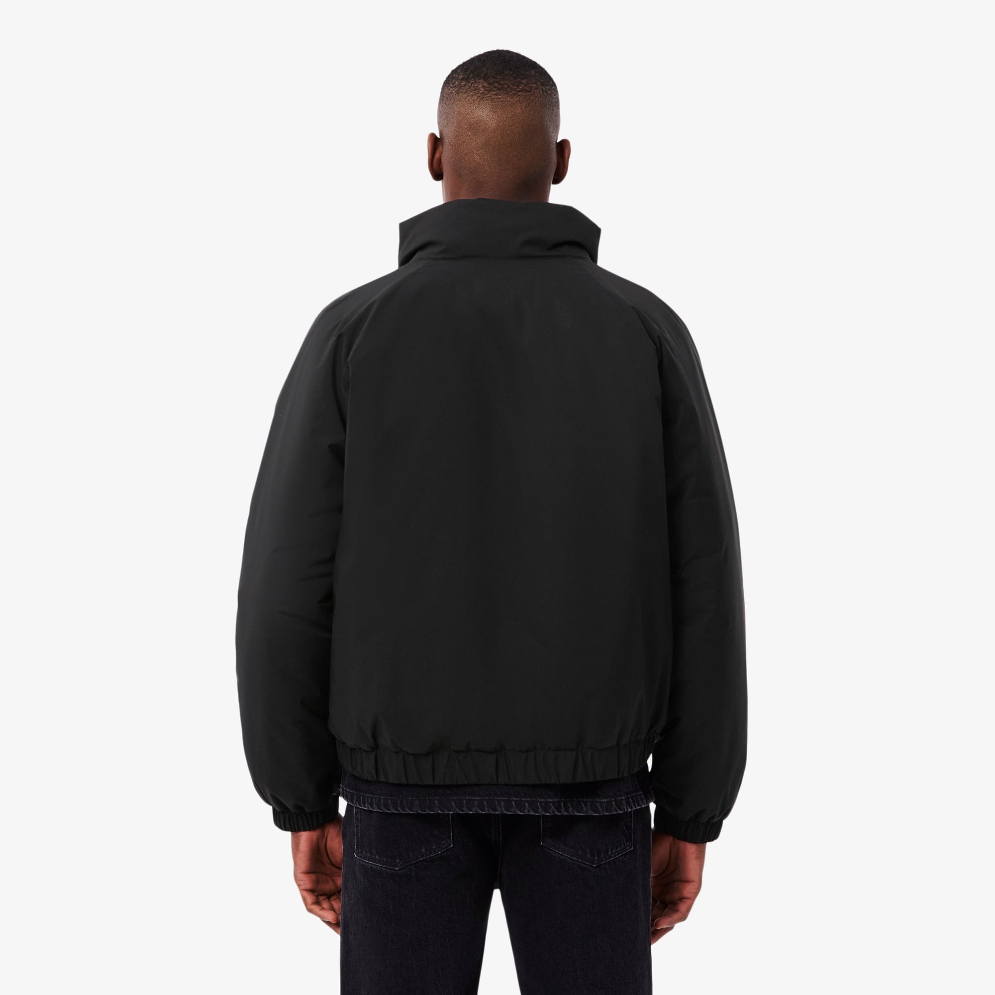 Men's Water-Repellent Puffer Jacket - Black