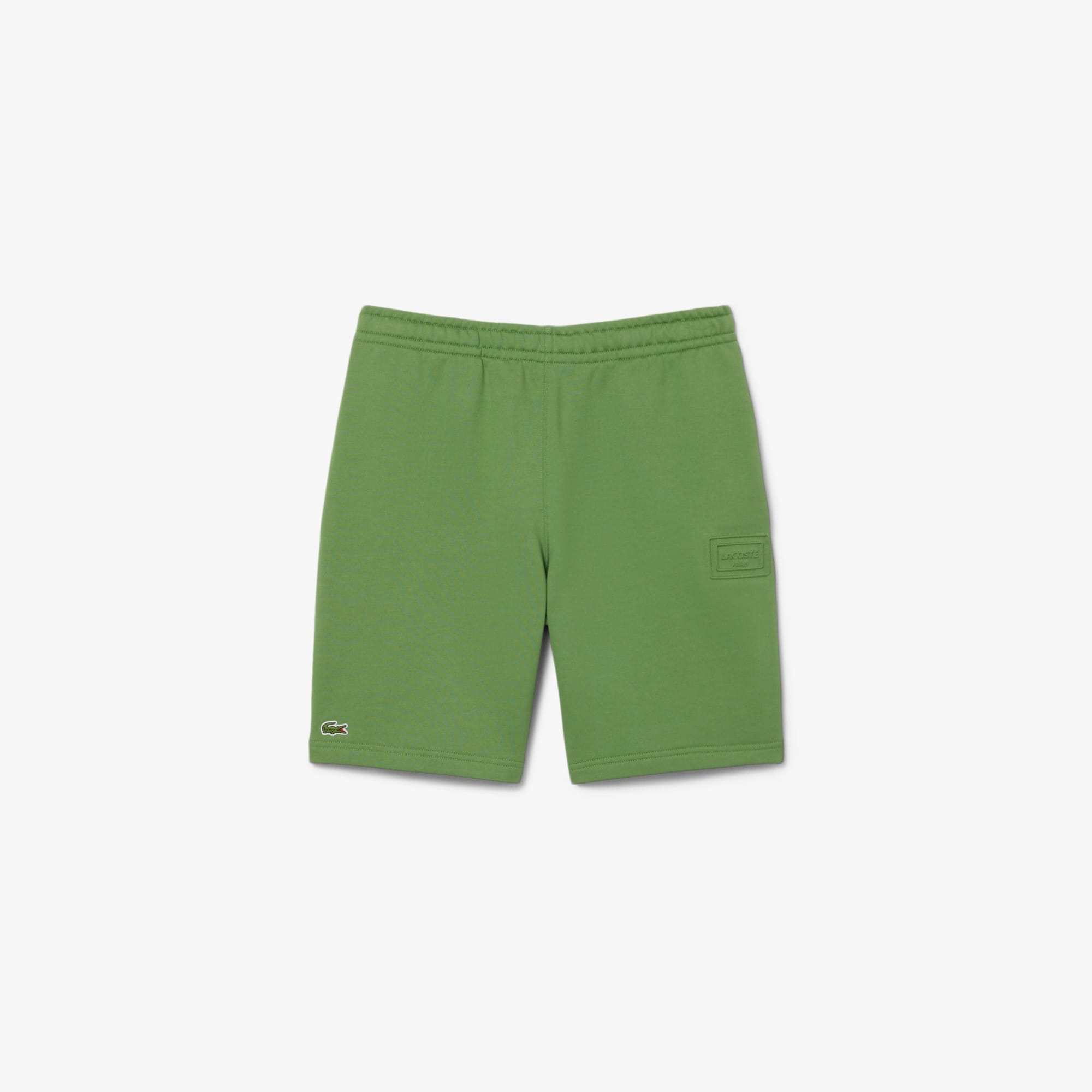 Regular Fit Fleece Shorts - Green
