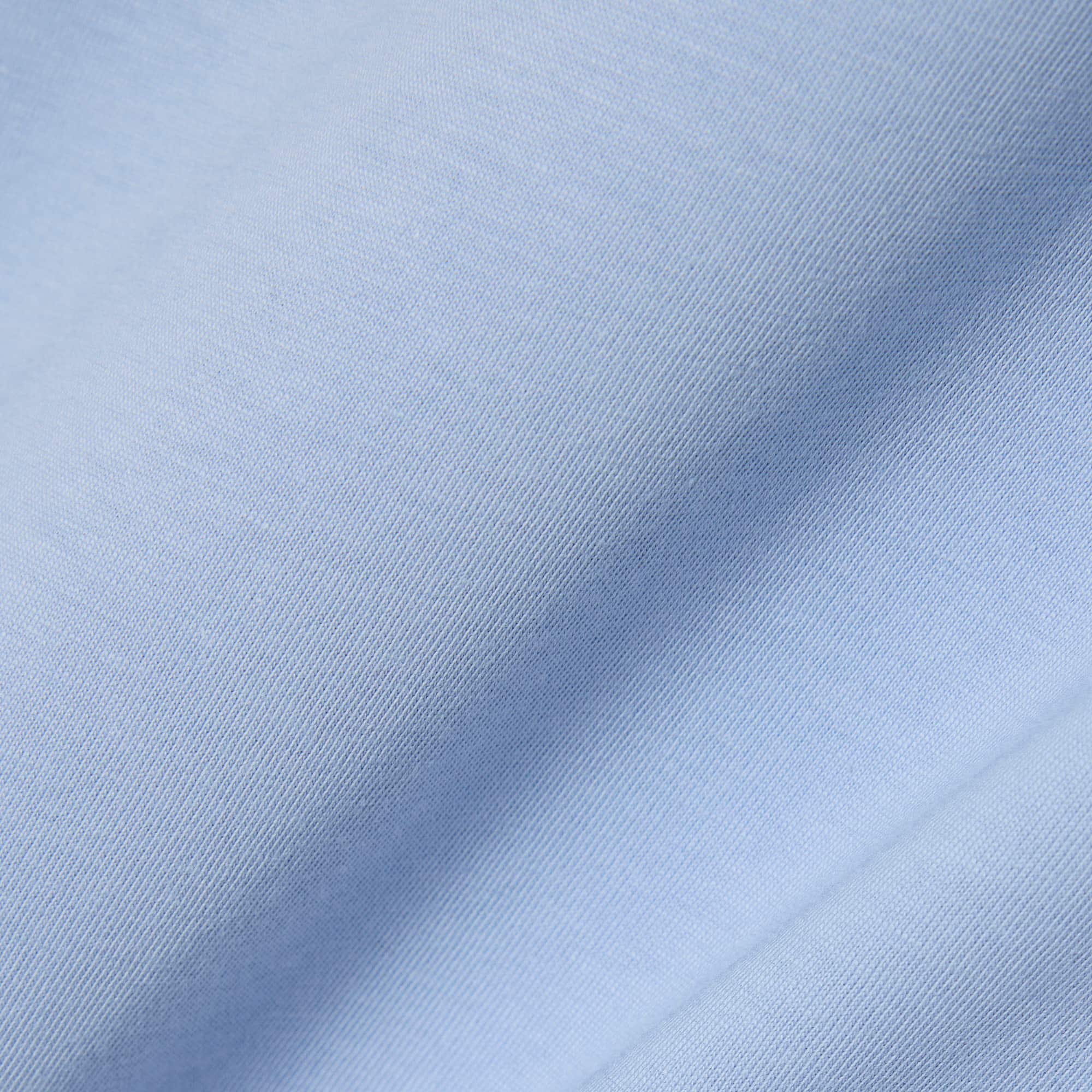 Printed Cotton T-Shirt - Light Blue