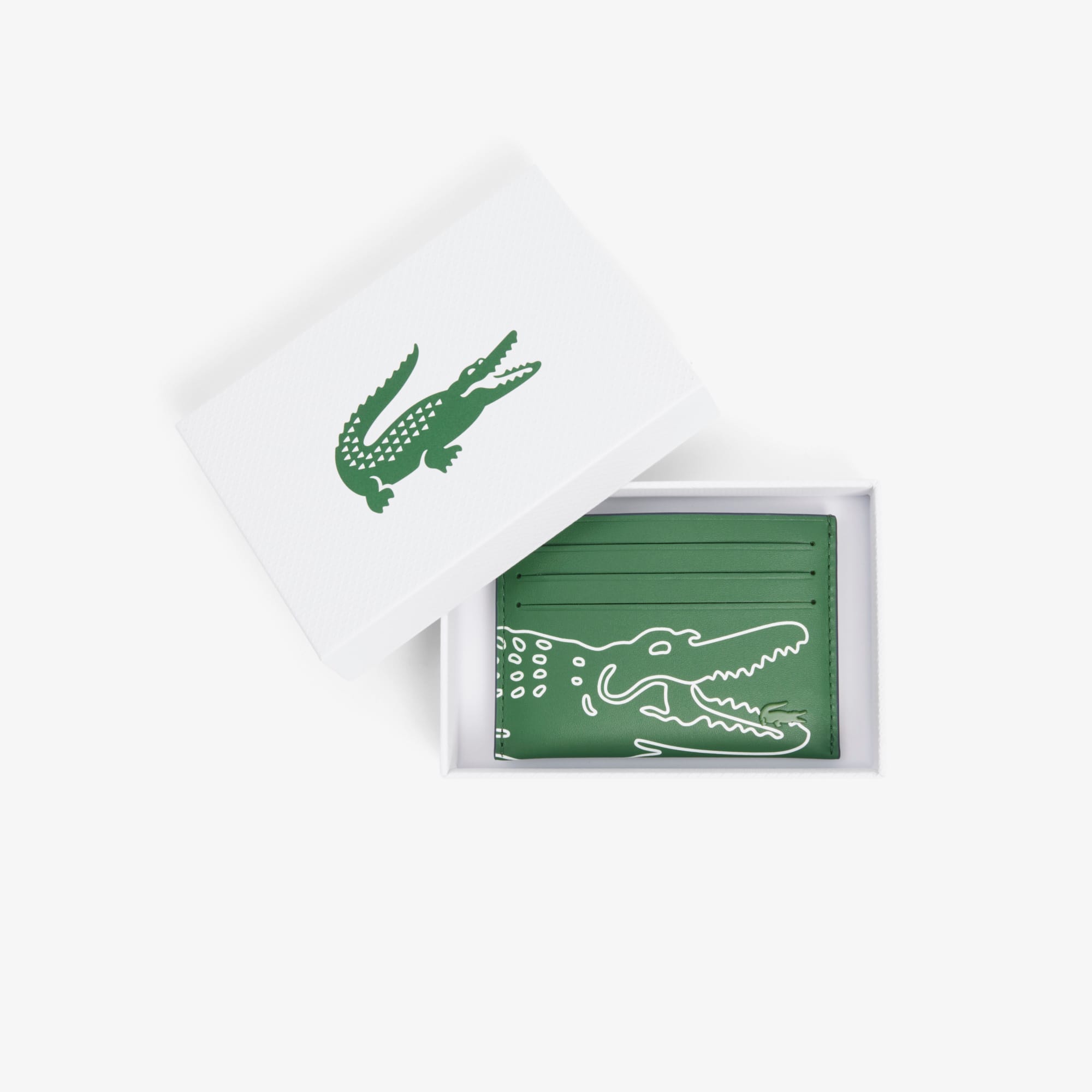 FG Leather Cardholder - Vert
