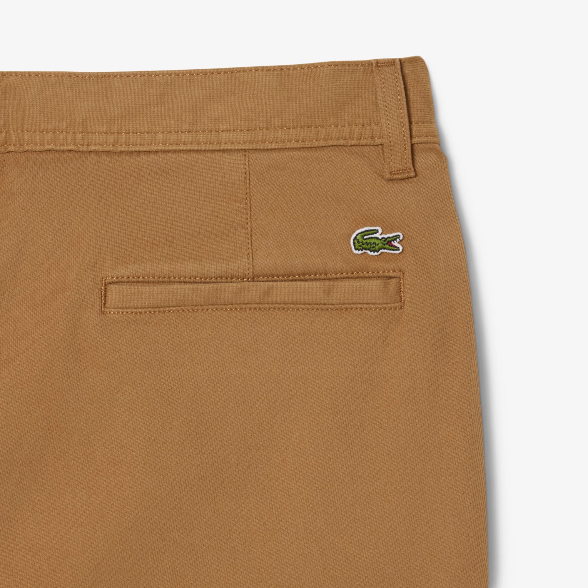 Men's Regular Fit Cotton Chino Pants - Brown