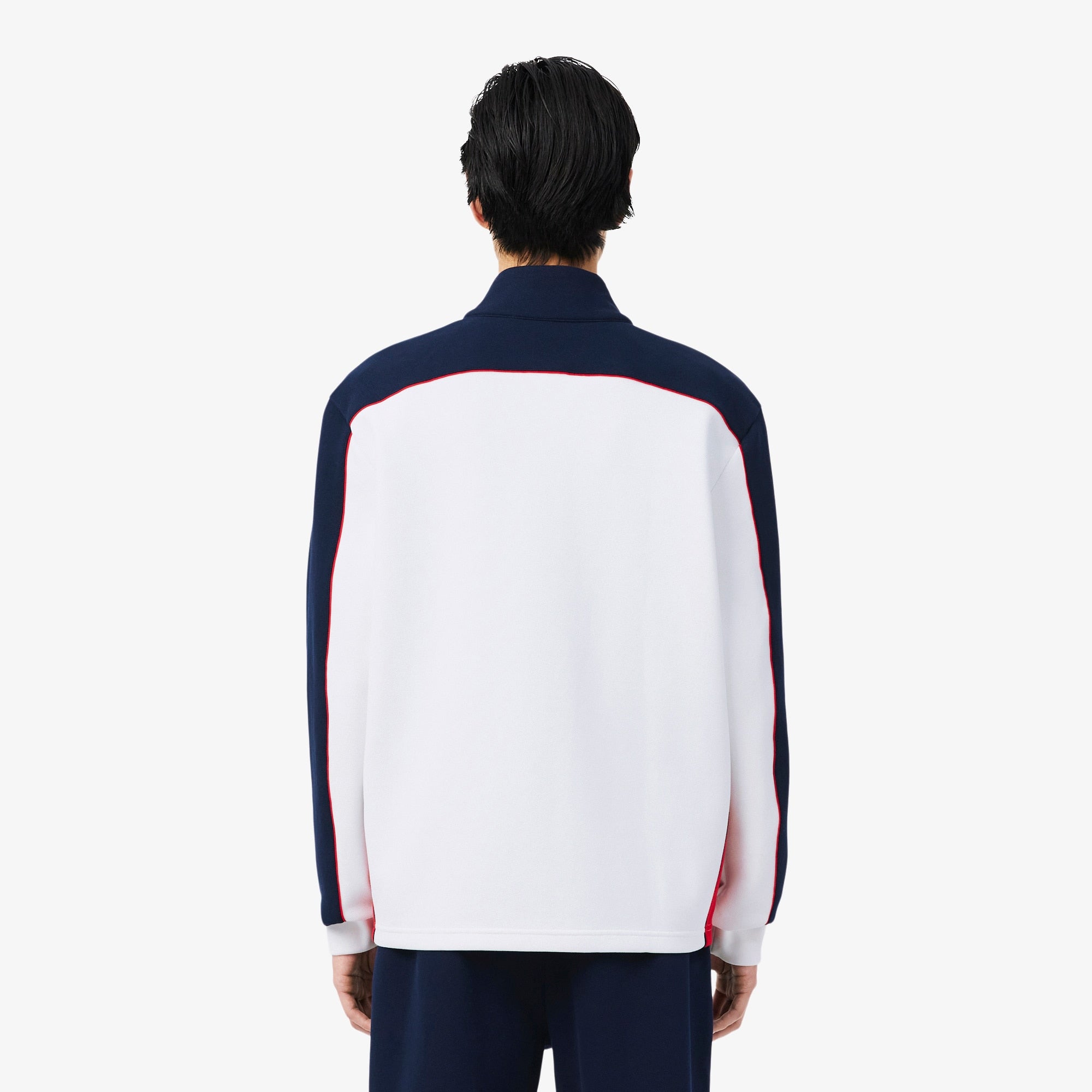 French Tennis Team Ceremony Jacket - Navy Blue / White / Red