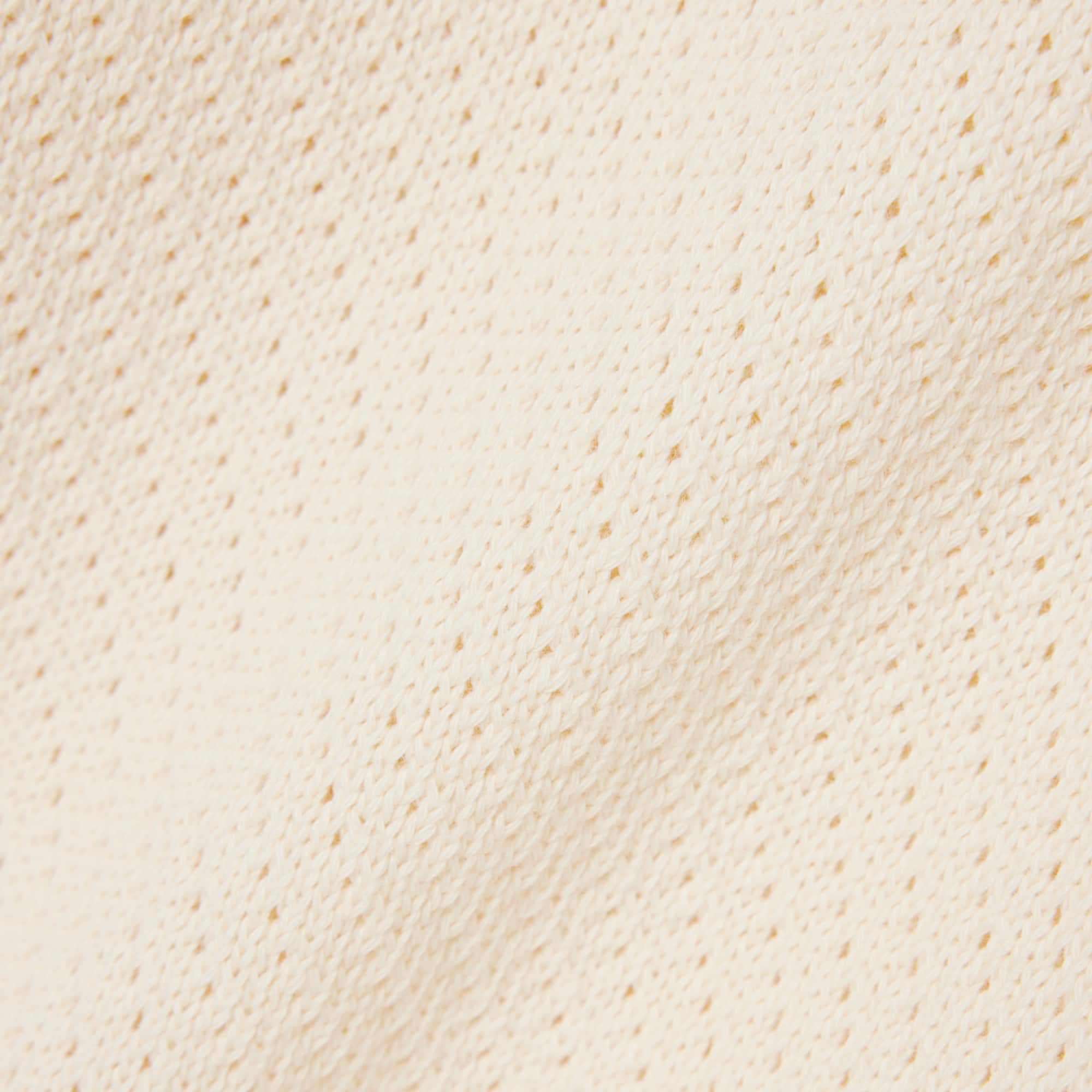 Regular Fit Lacy Cotton Polo - Beige