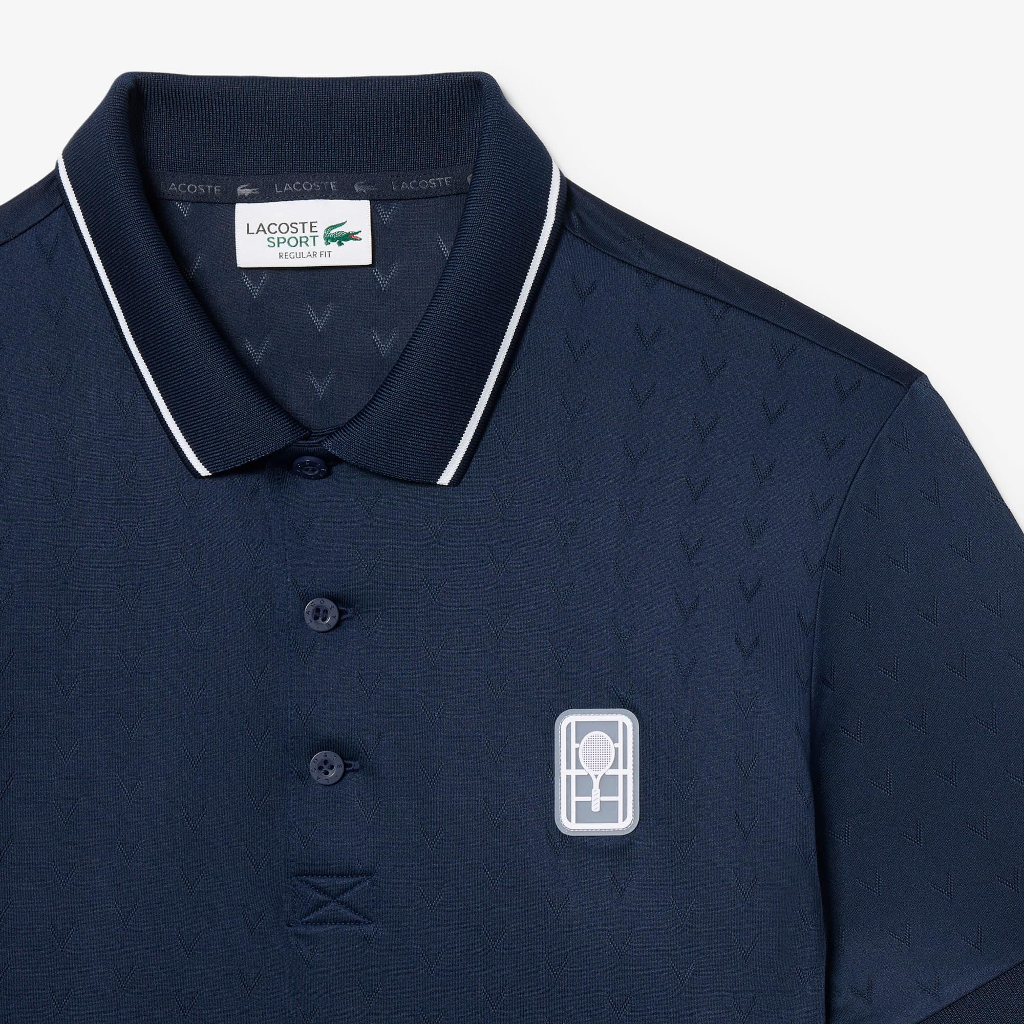 Tennis Heritage Ultra Dry Stretch Polo - Navy Blue