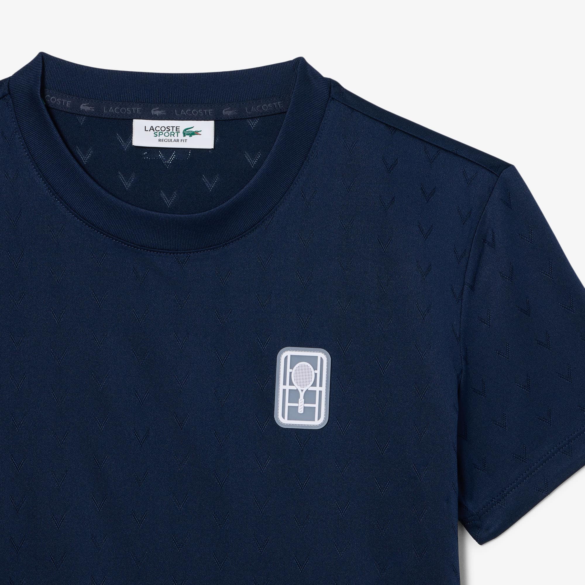 Tennis Slim Fit Ultra Dry T-Shirt - Navy Blue