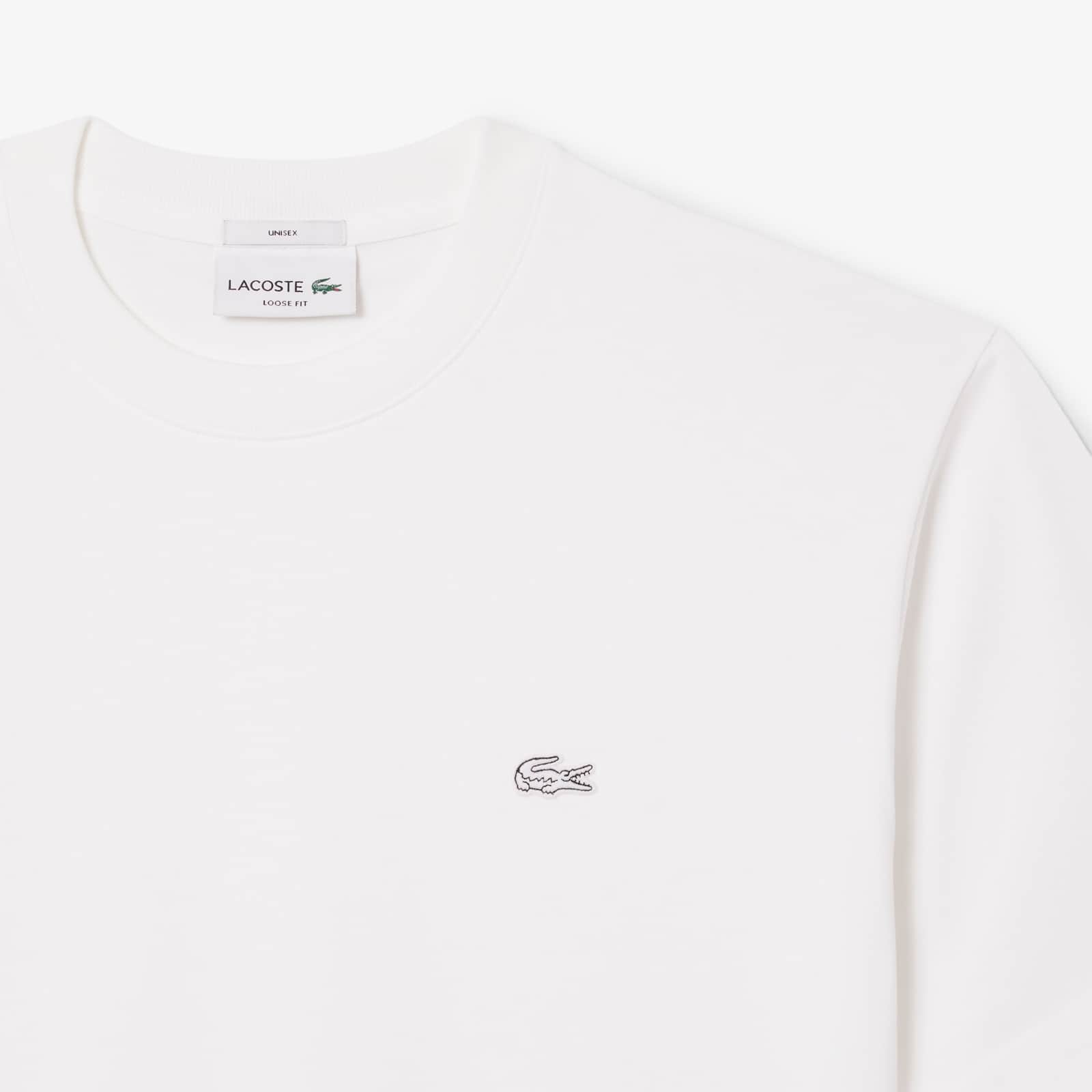 Unisex Loose Fit Heavy Jersey T-Shirt - White