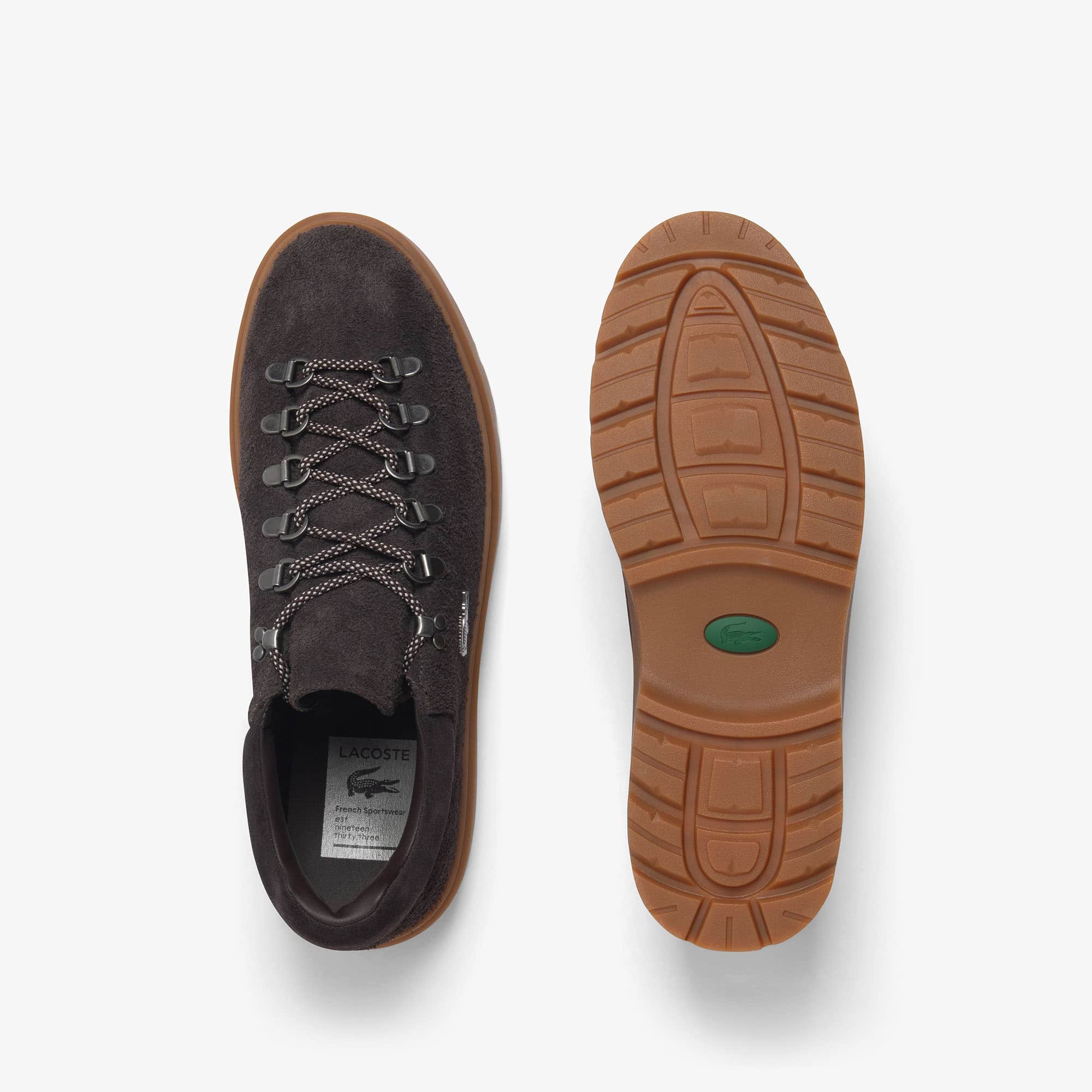 Men's Baseshot Winter Suede Sneakers - Black