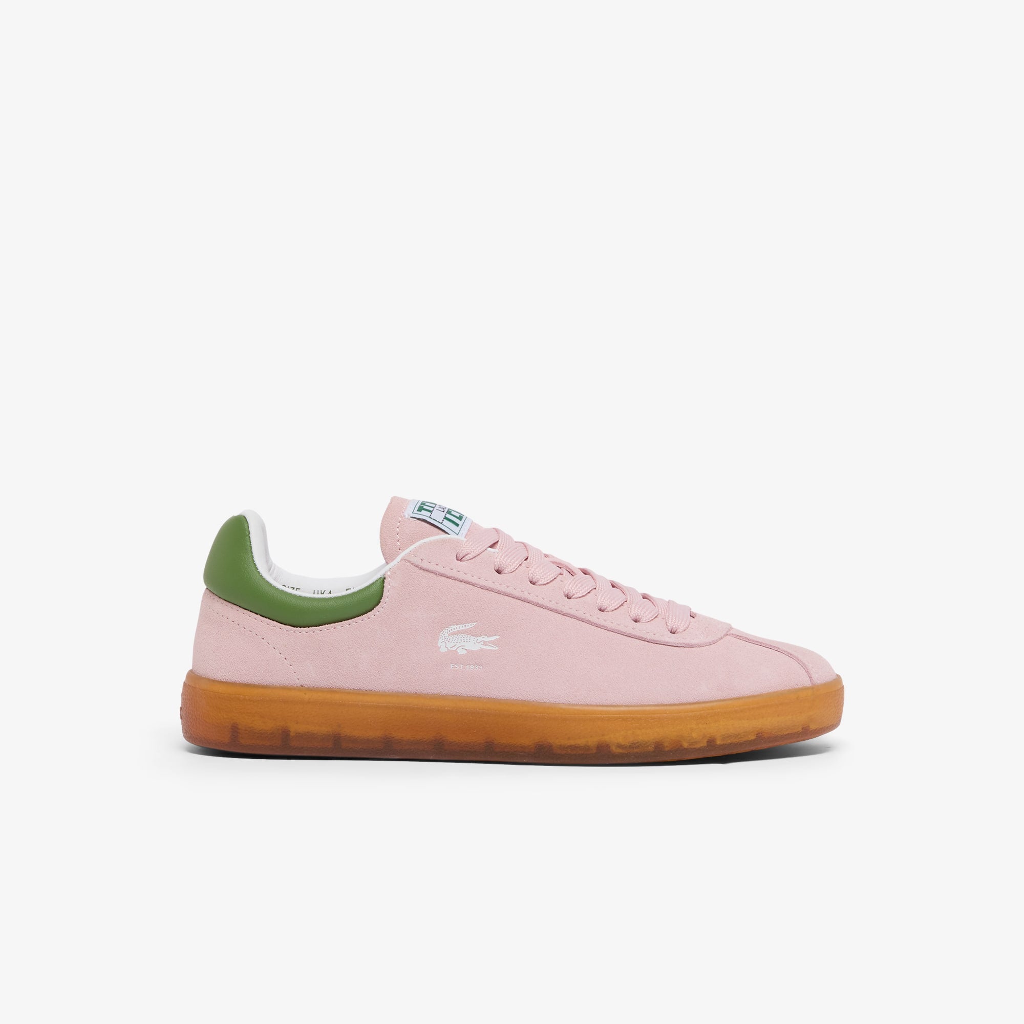 Women's Baseshot Suede Sneakers - LT PNK/GUM