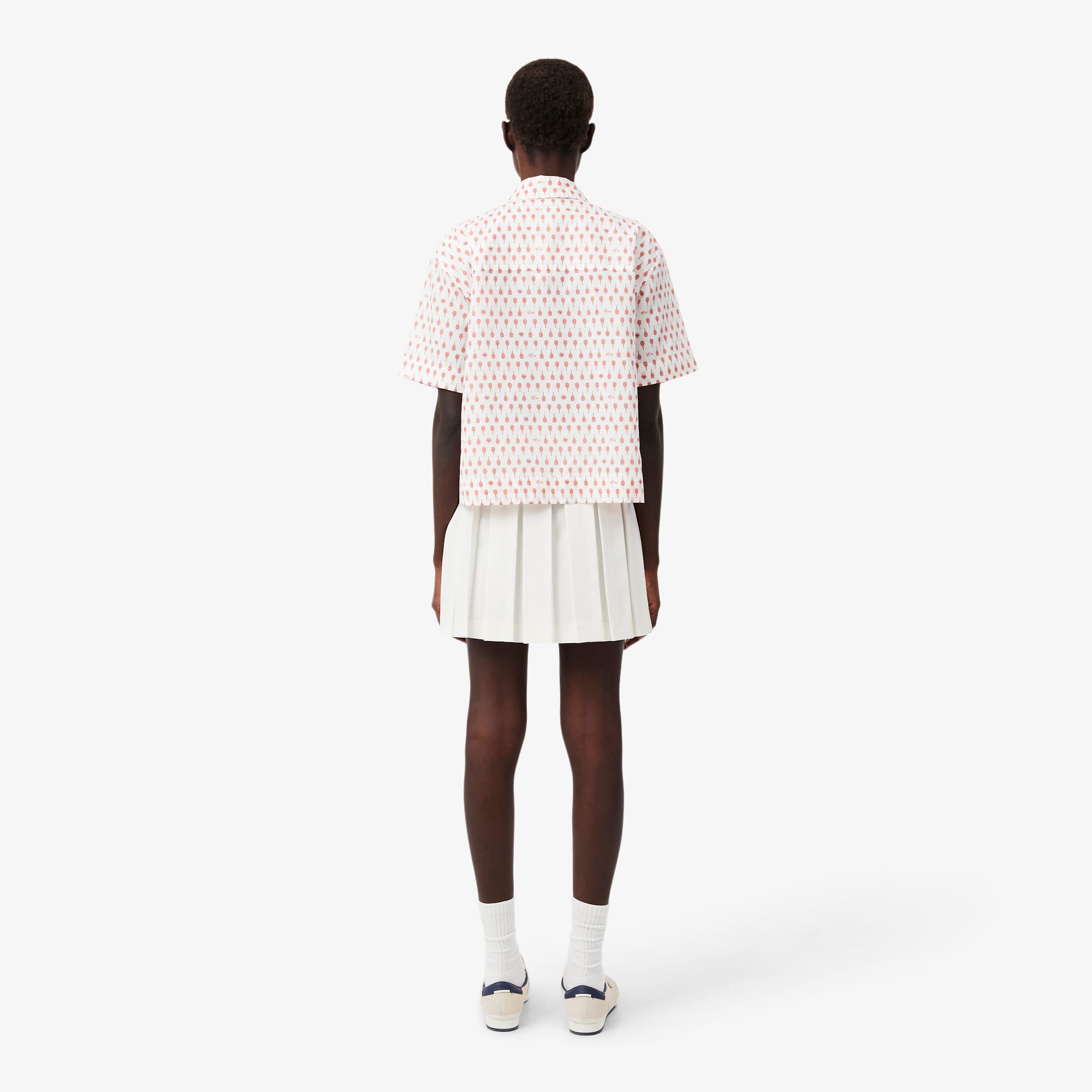 Roland-Garros Edition Short Pleated Skirt - White