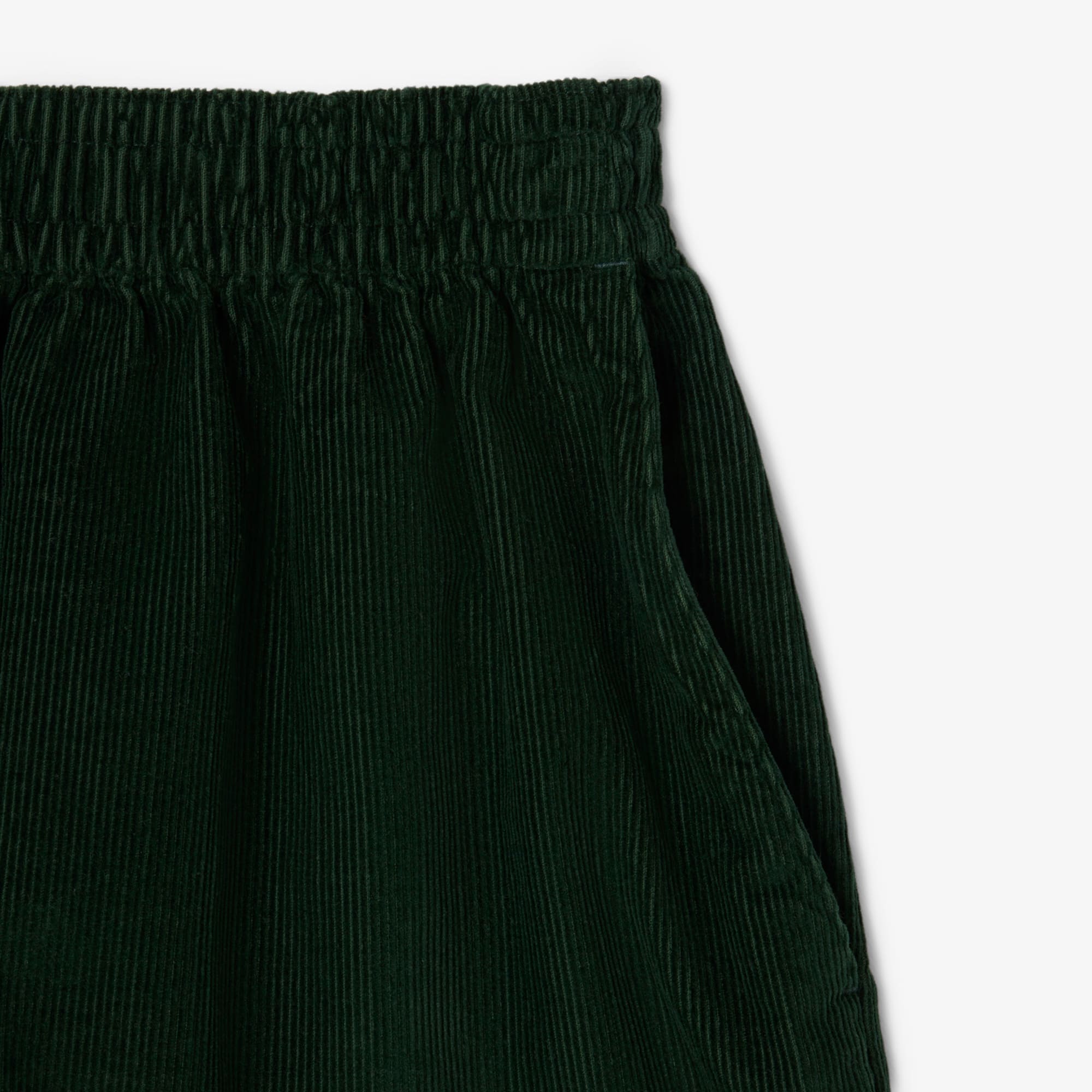 Women's Relaxed Fit Corduroy Shorts - Forest green