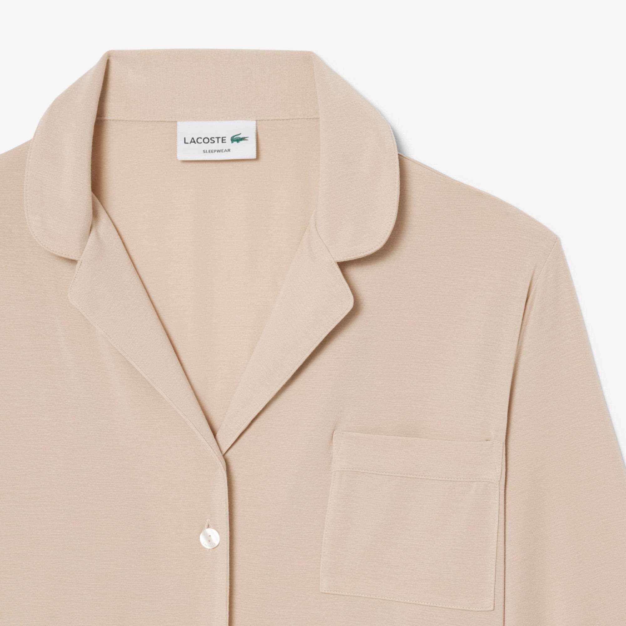 Modal Jersey Pajama Set - Beige