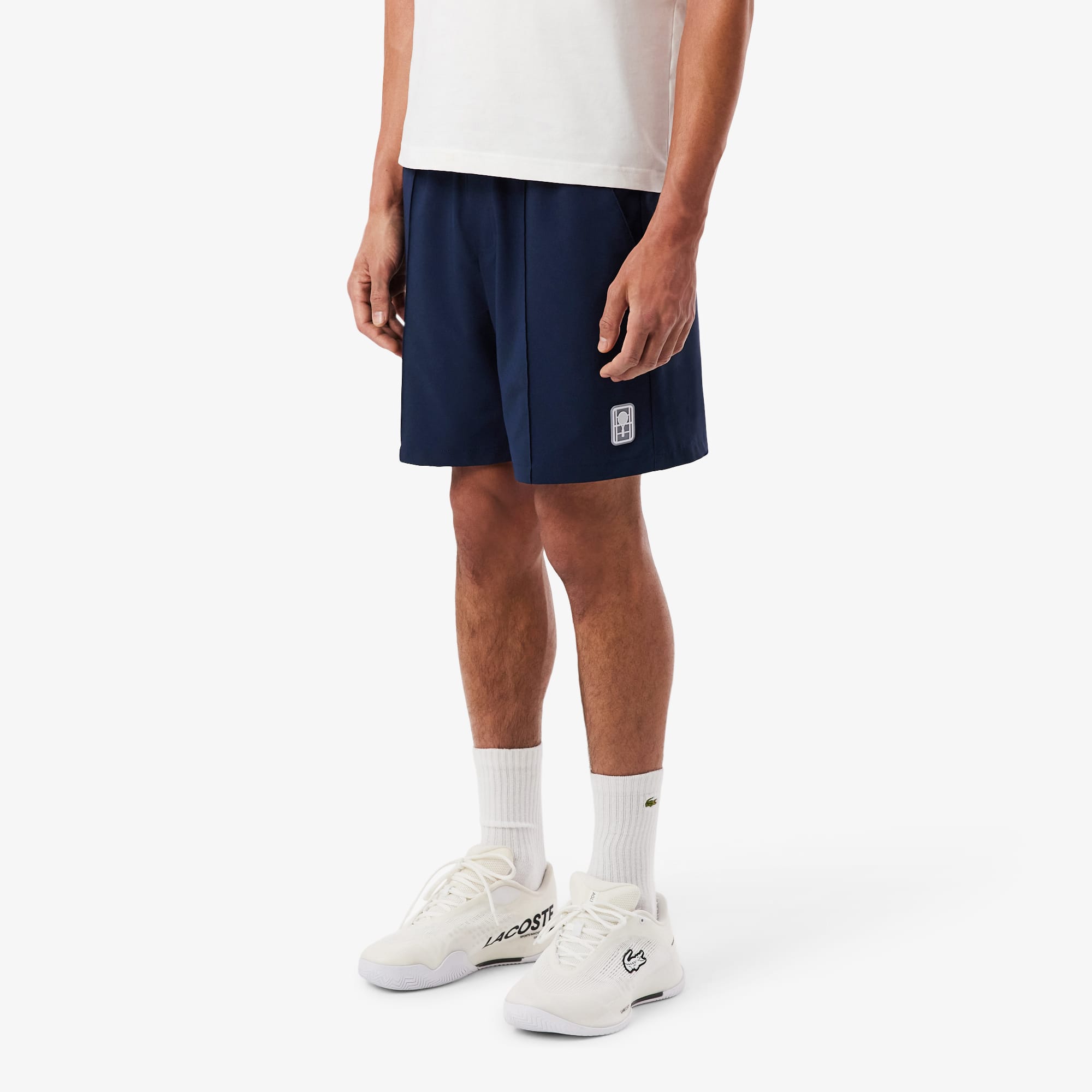 Tennis Heritage Ultra Dry Stretch Shorts - Navy Blue