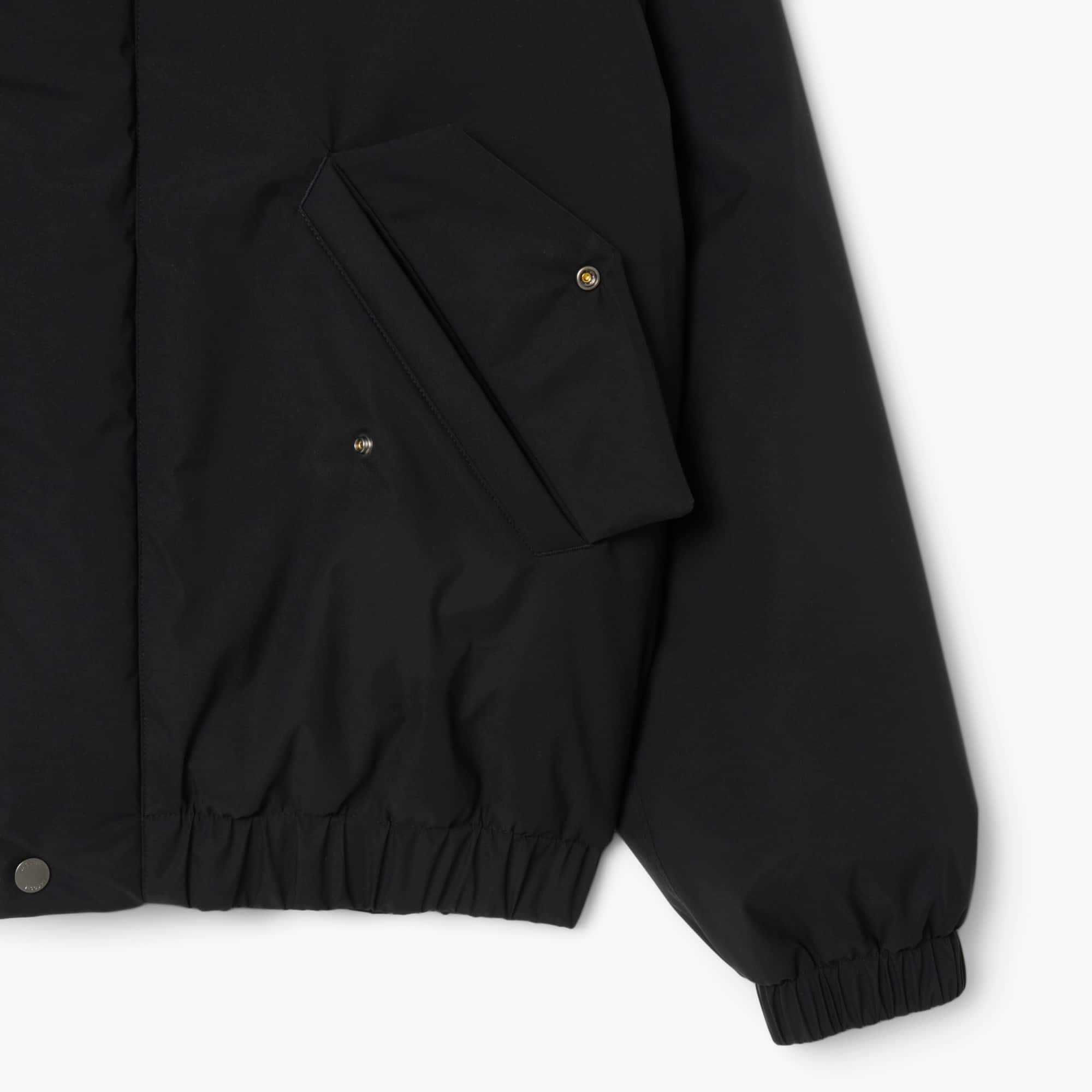 Men's Water-Repellent Puffer Jacket - Black
