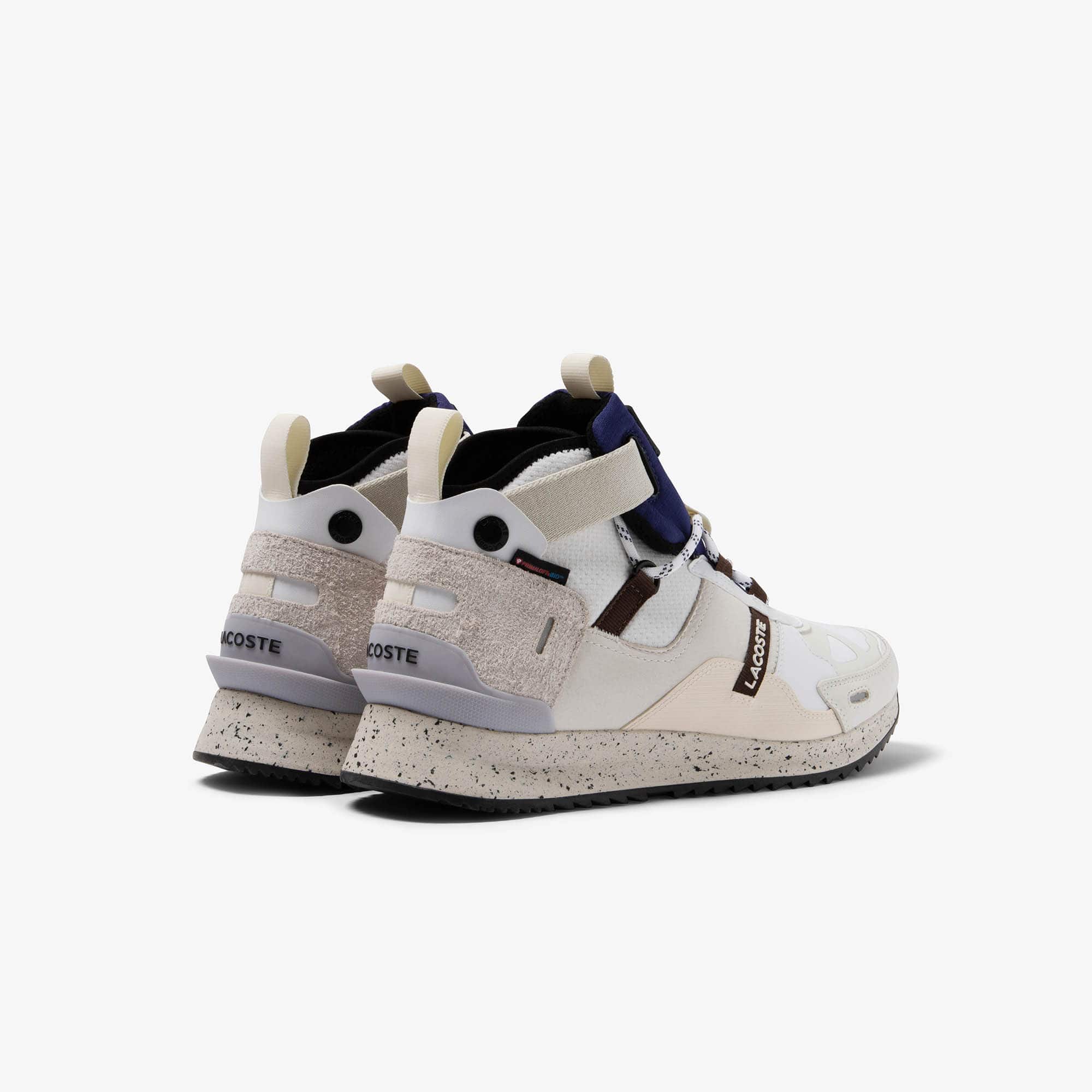 Men’s Suede Leather Run Breaker Boots - WHITE / NAVY