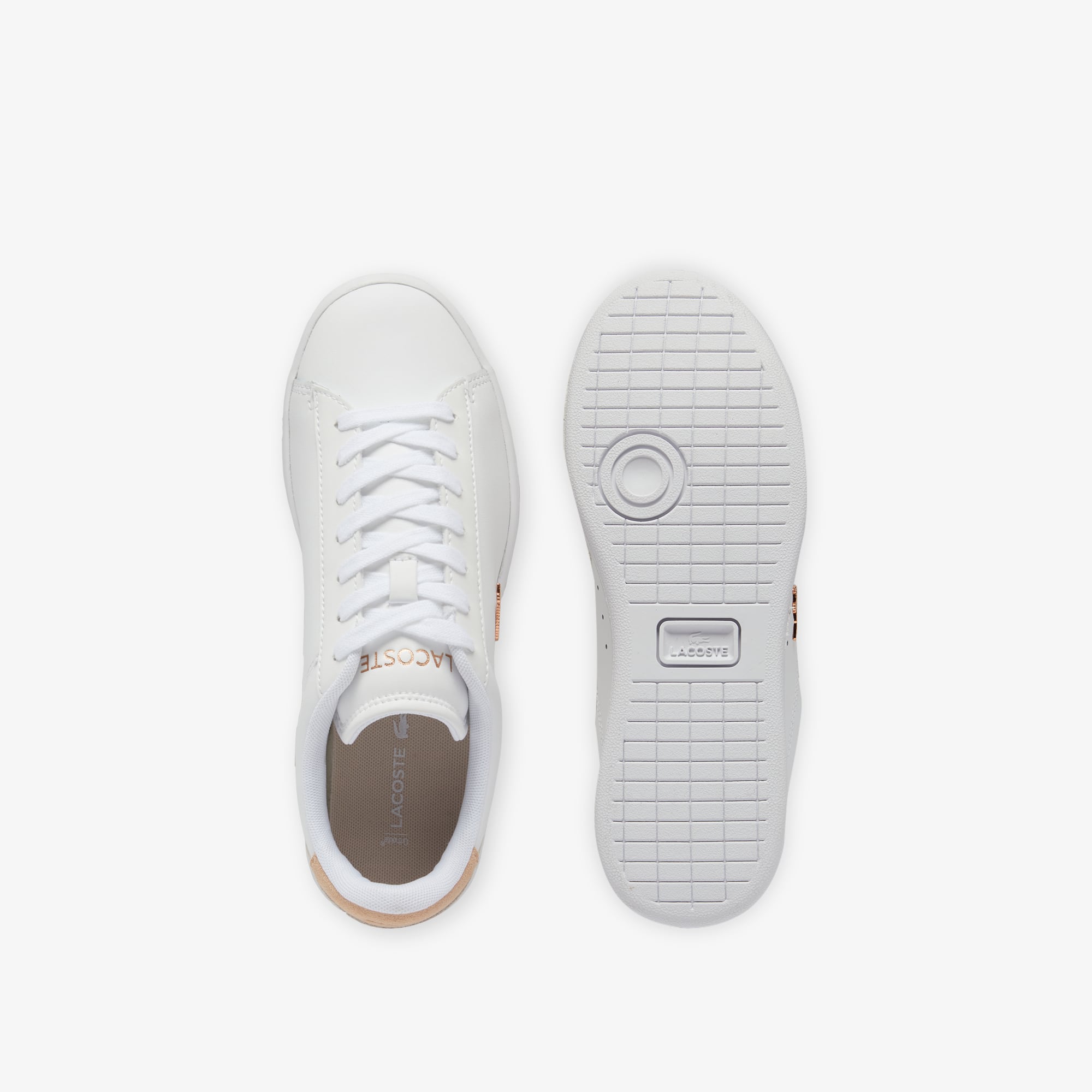 Women's Carnaby Set Leather Sneakers - WHT/LT PINK
