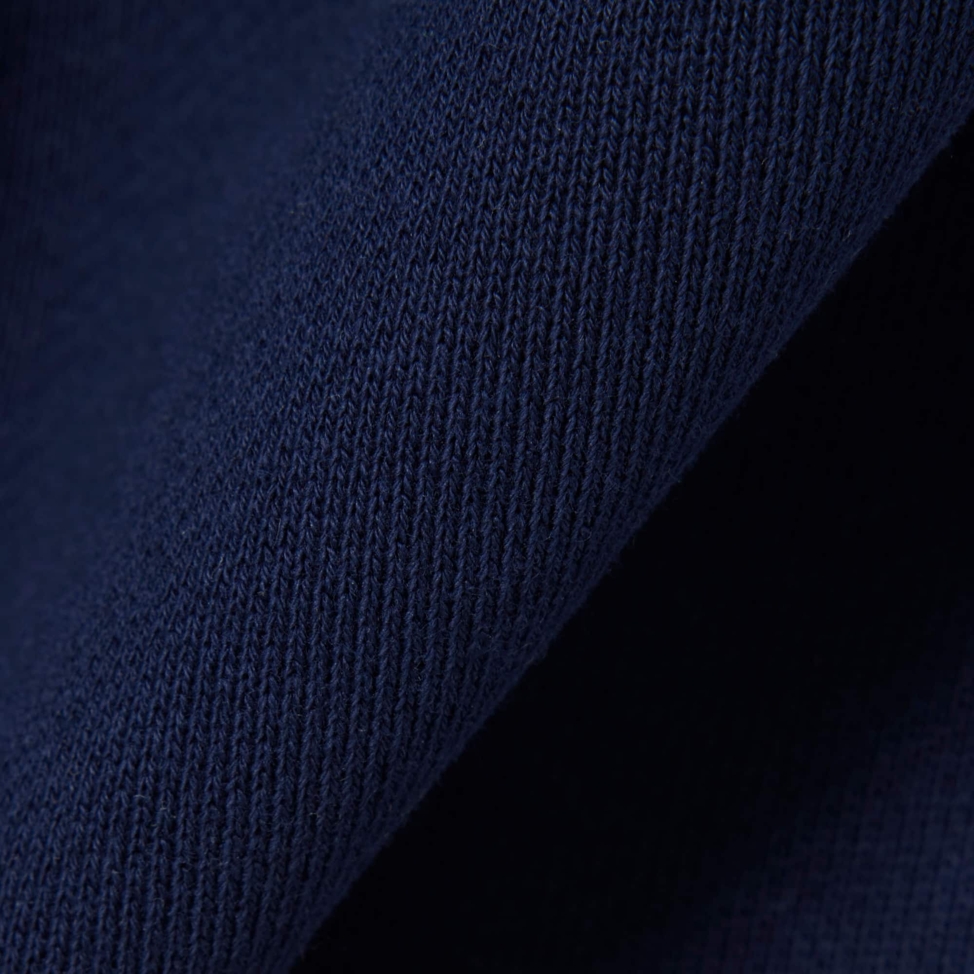 Loose Fit Fleece Joggers - Navy Blue