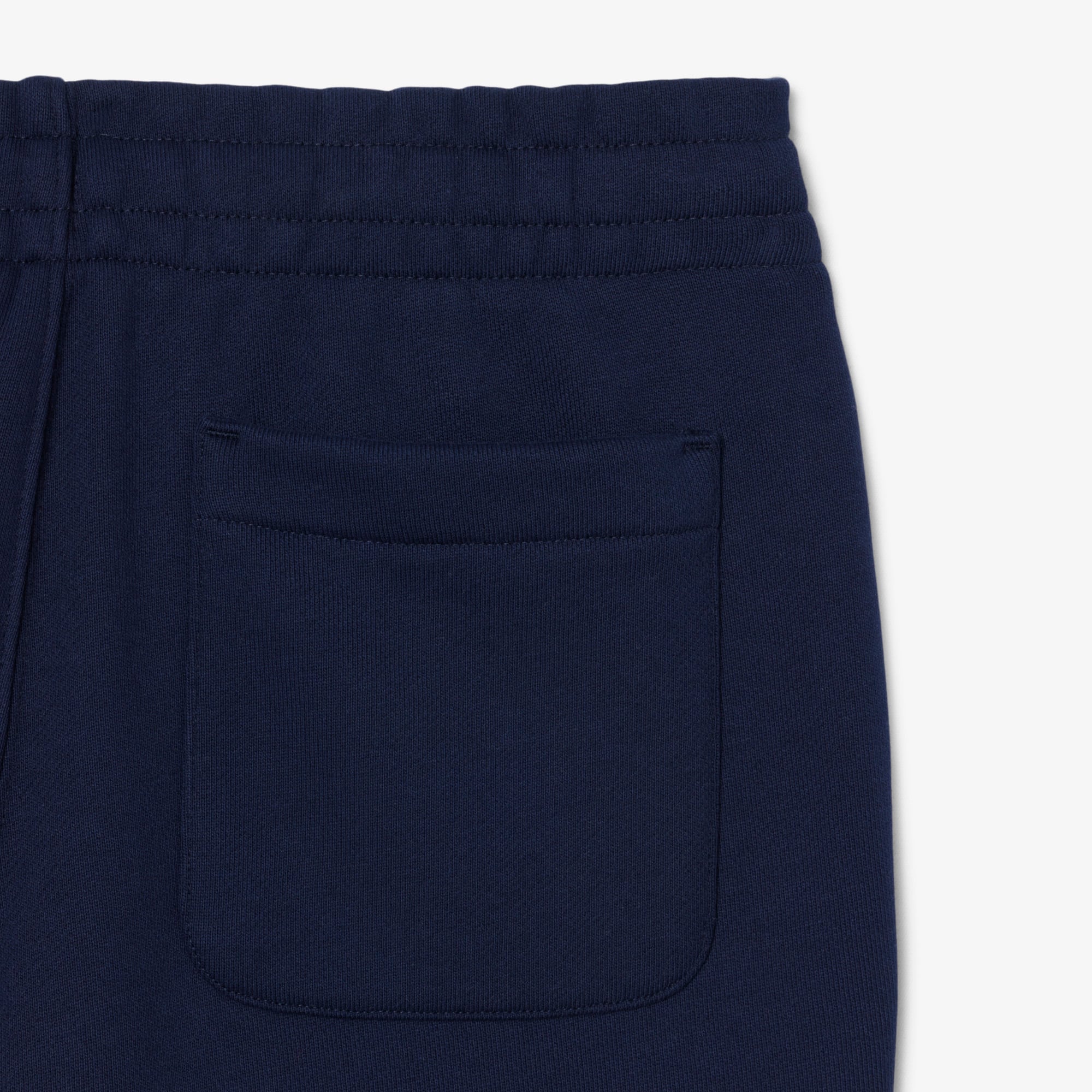 Loose Fit Fleece Joggers - Navy Blue