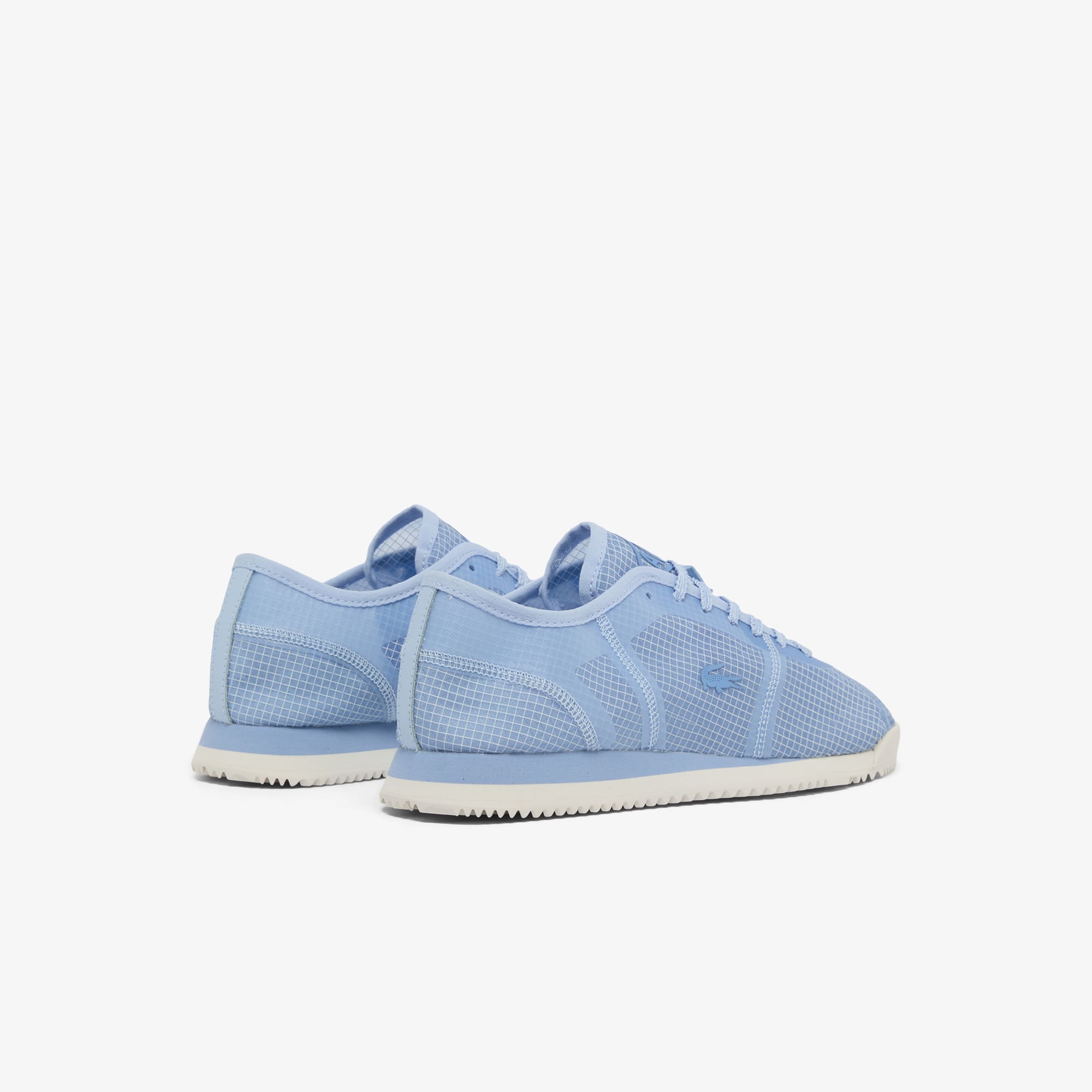 Women's Club-Low Sneakers - LT BLU/OFF WHT