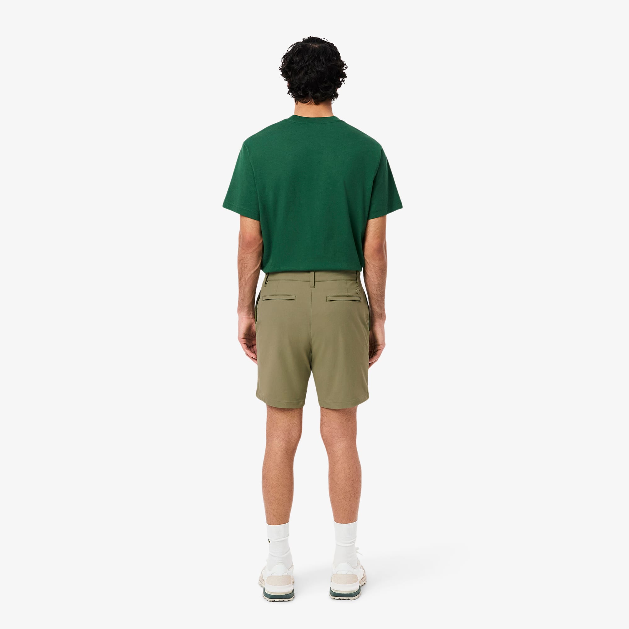 Men's Slim Fit Commuter Shorts - Khaki Green