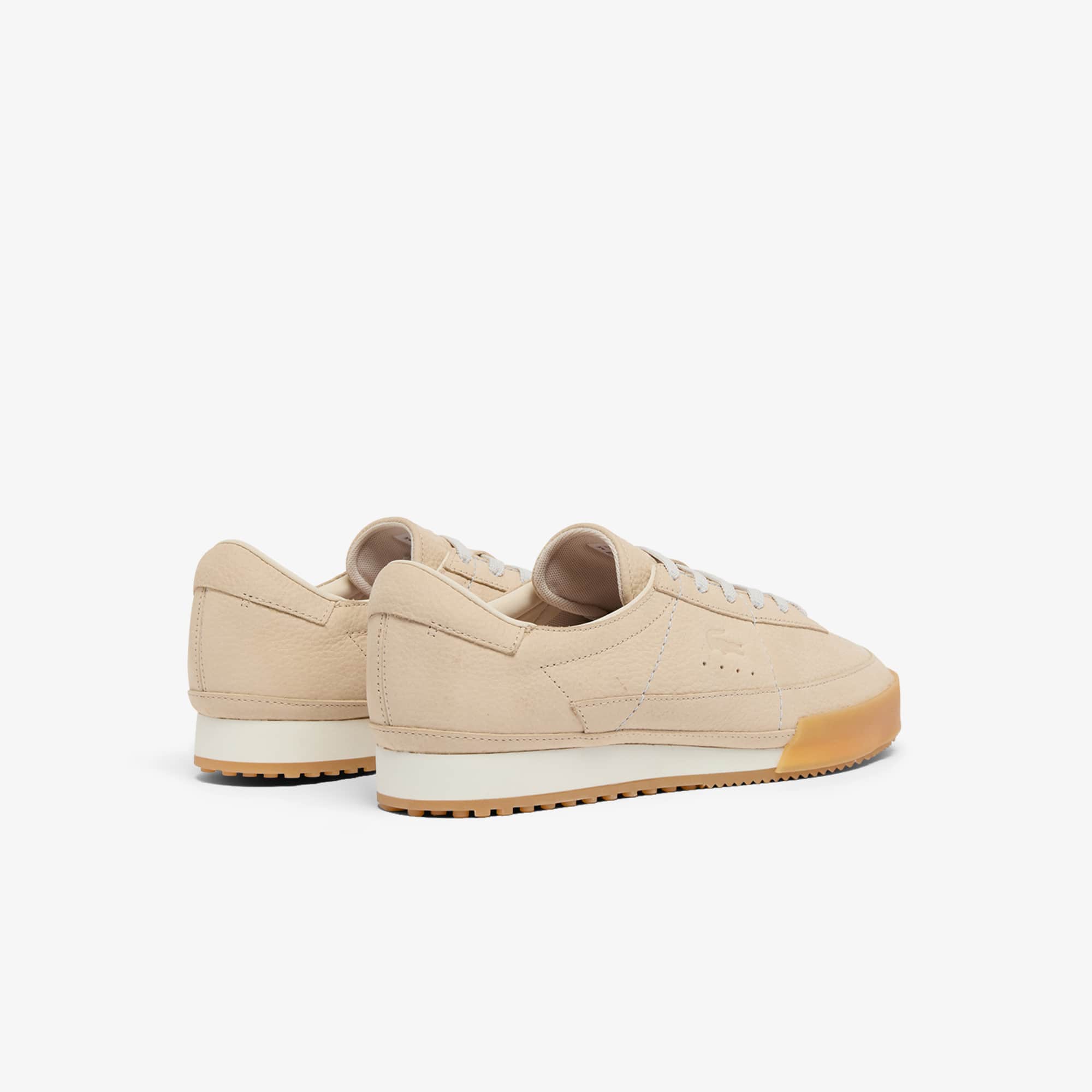 Men's Aura Leather Sneakers - OFF WHT/GUM