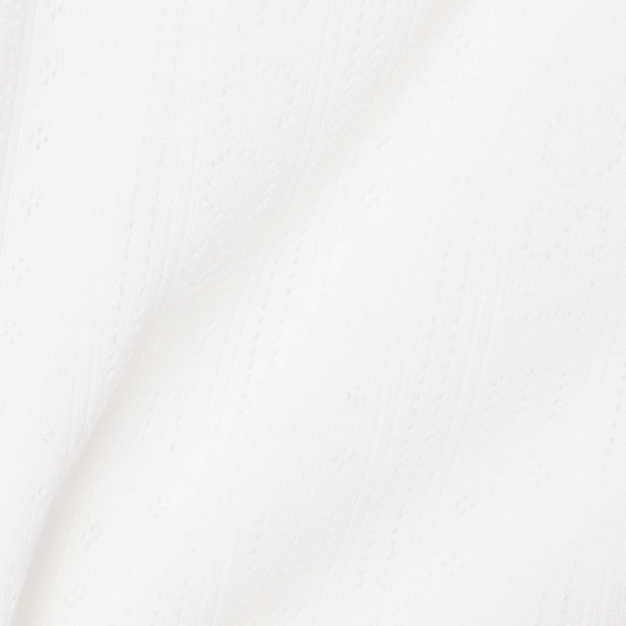 Pointelle Pajama Set - White