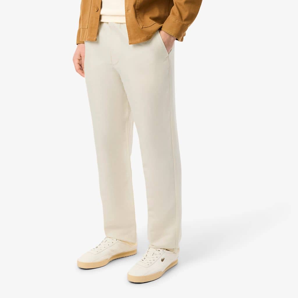 Men's Regular Fit Linen Twill Pants - Beige