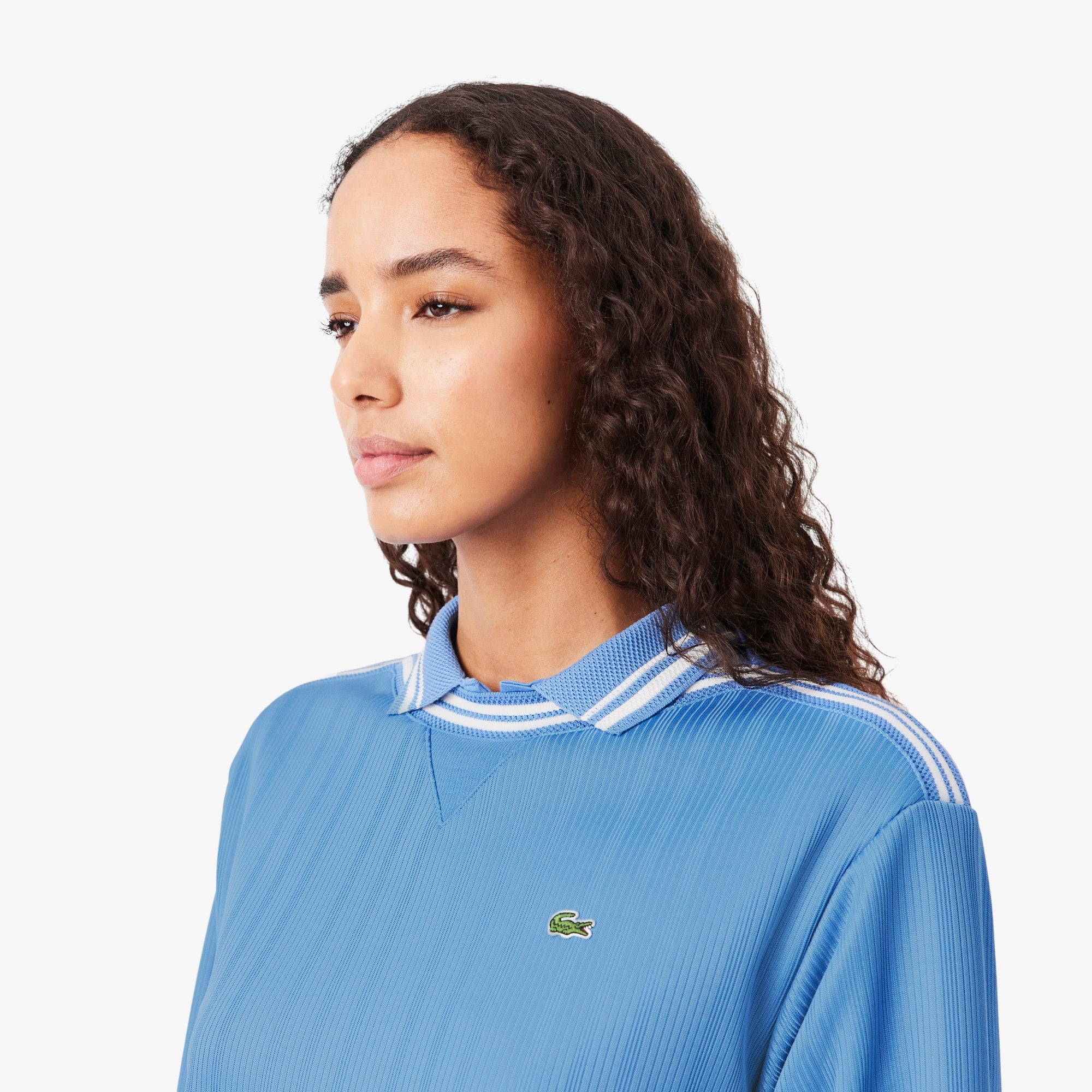 Made In France Boat Neck Sweatshirt - Blue / White